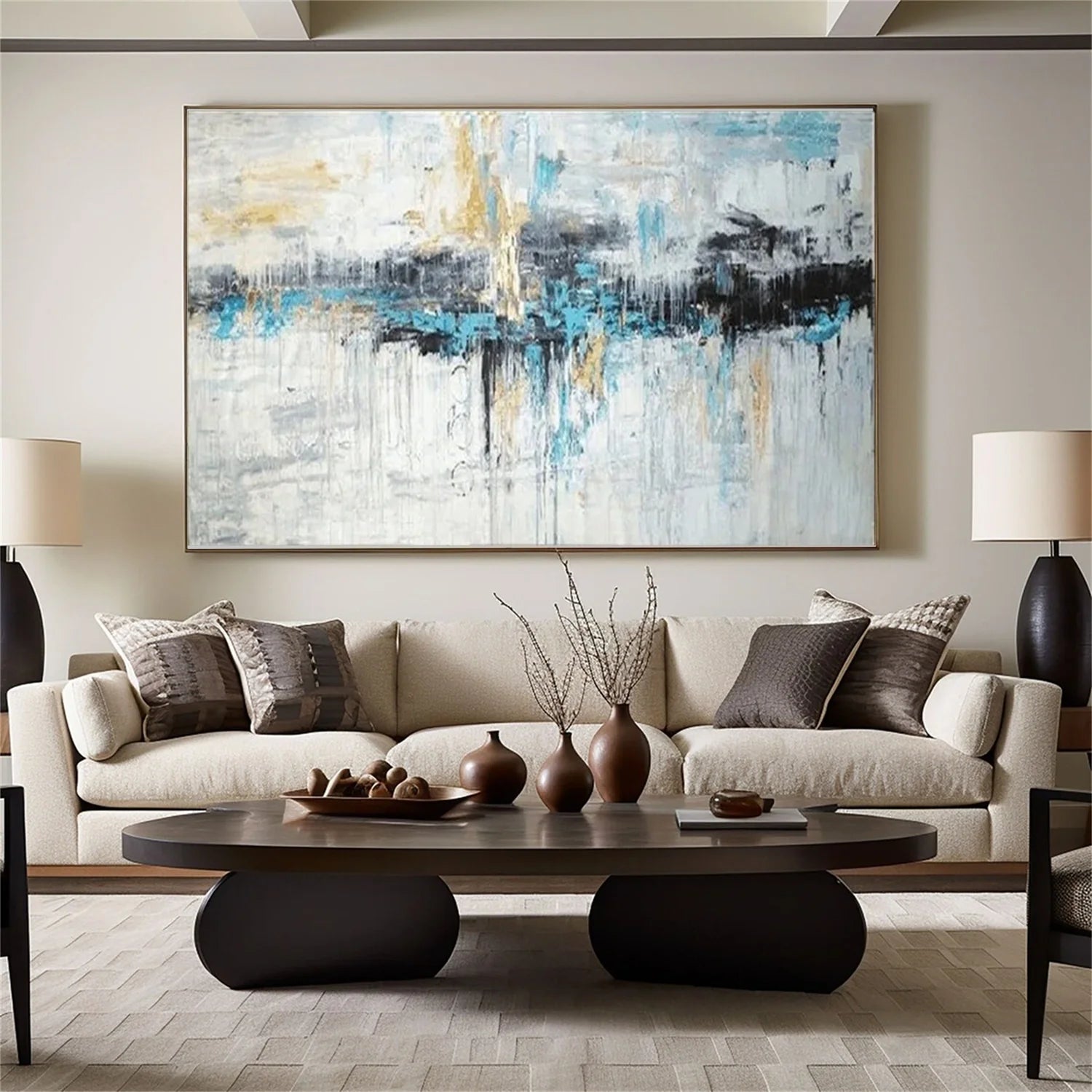 Abstract Canvas Art #WS694