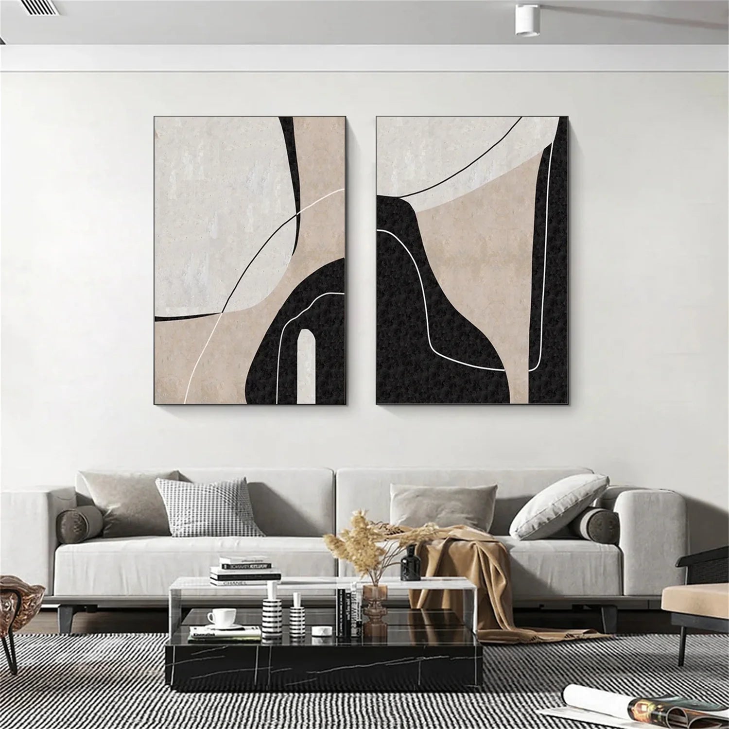 Abstract Tranquility Set of 2 #WS558