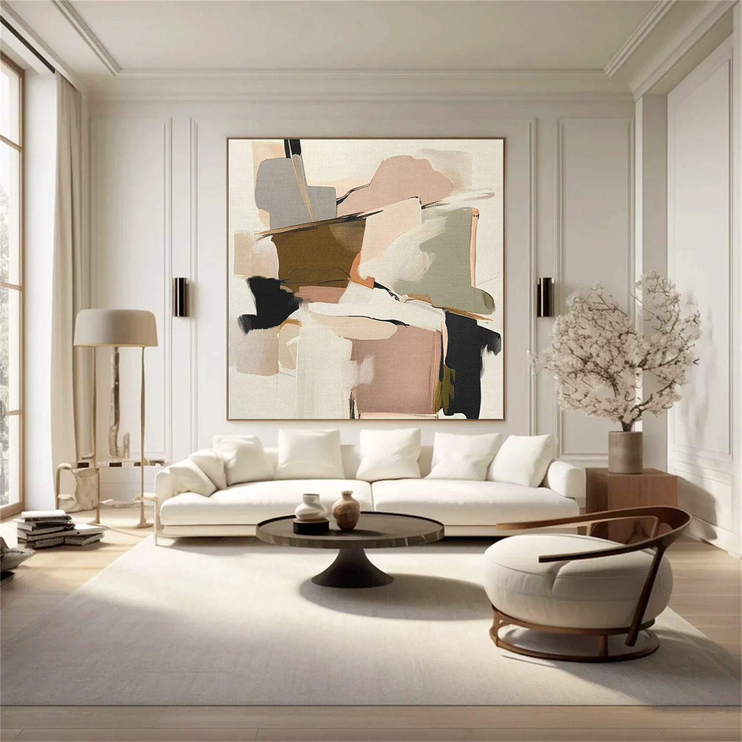 Abstract Canvas Art #WS660