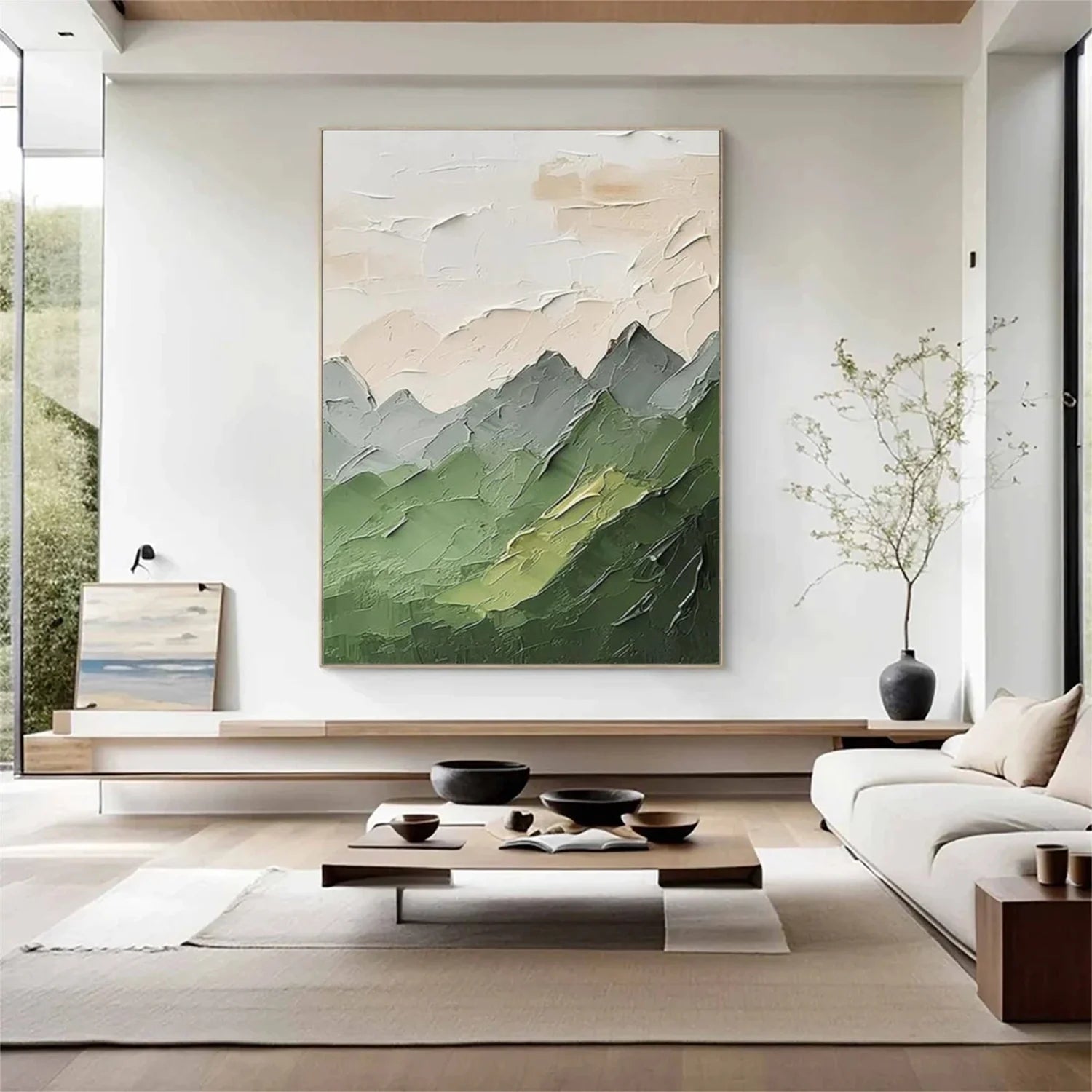 Minimalist Mountain Canvas Art #MM341