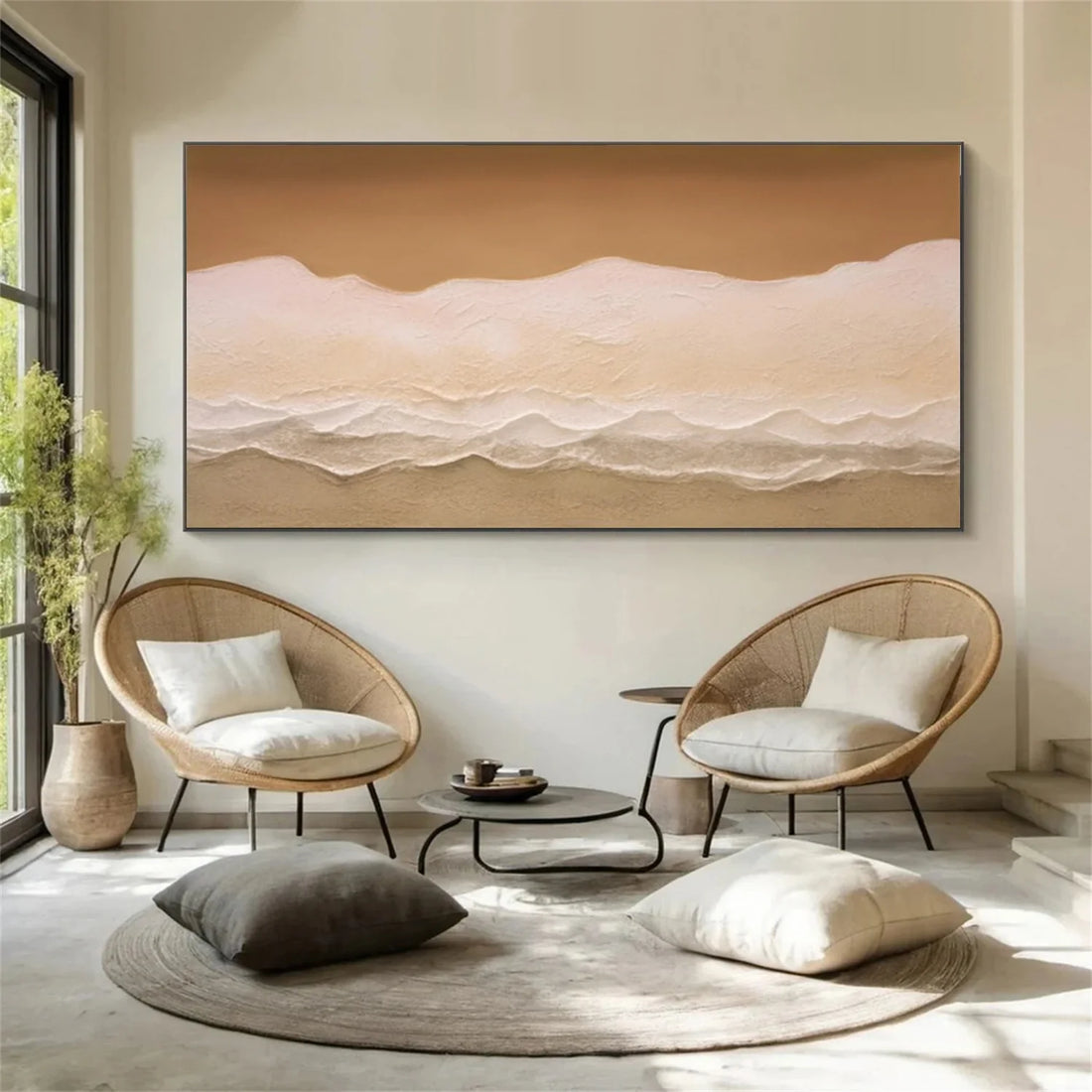 Sea & Sky Abstract Wall Art #MS287