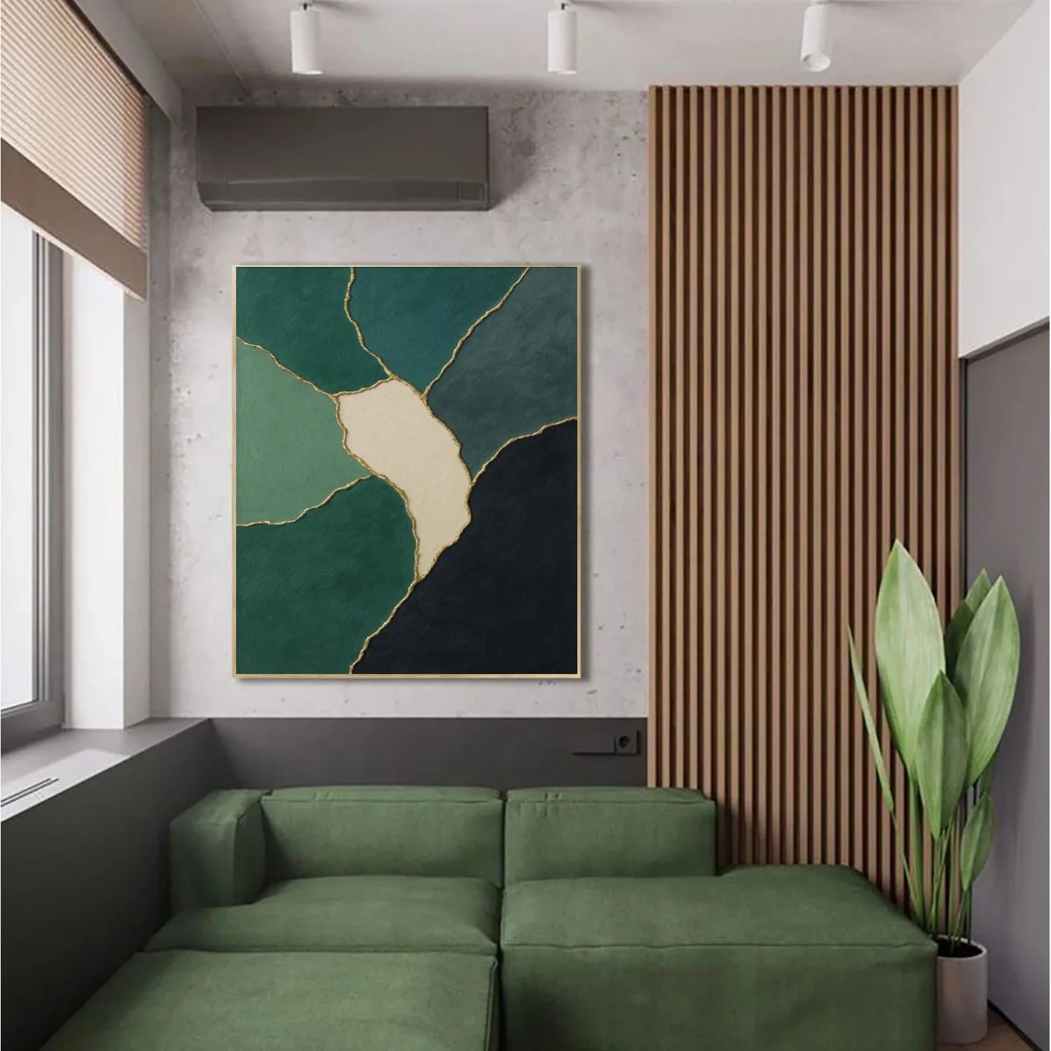 Minimalist Textured Canvas Art #MM345