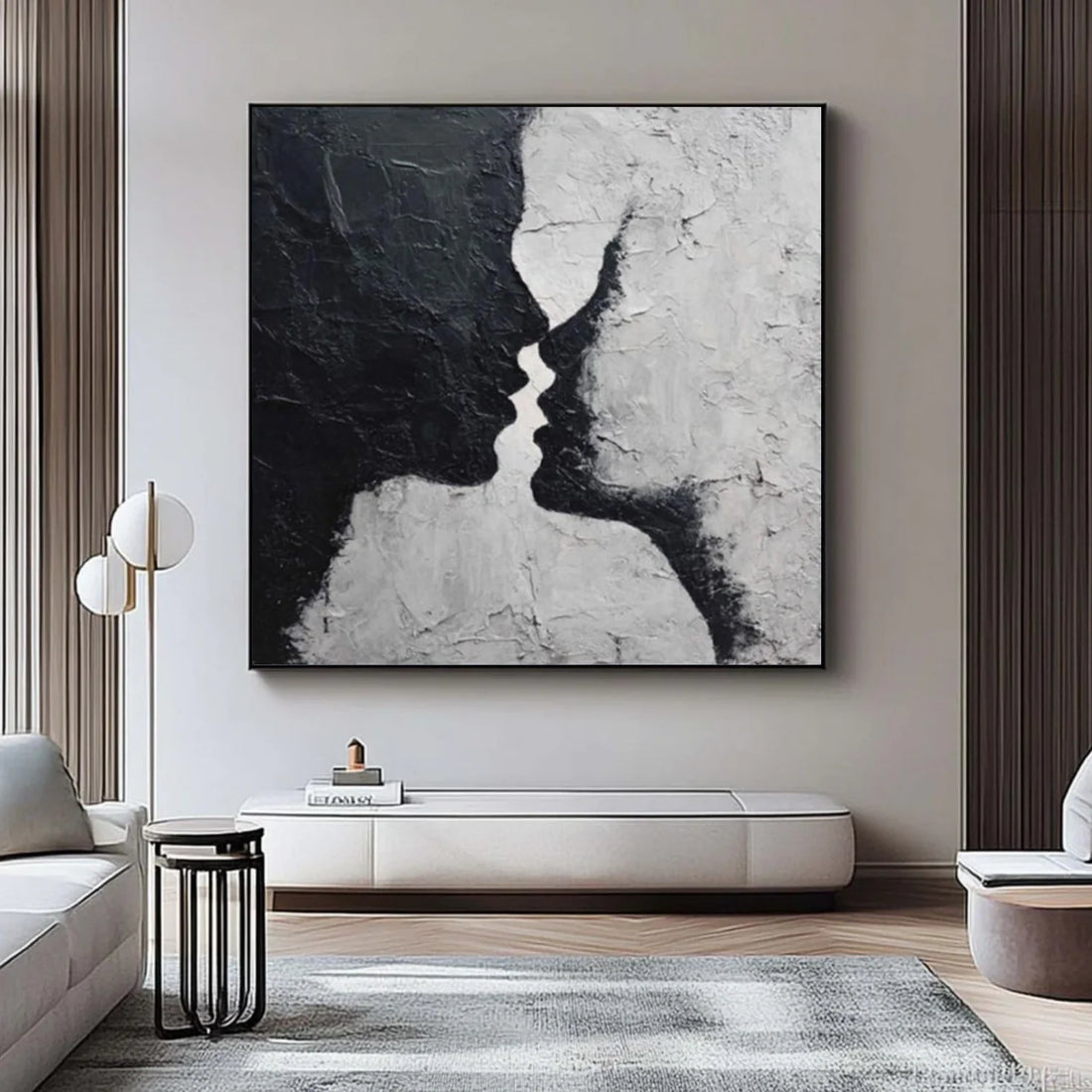Abstract Portrait Wall Art #AP103