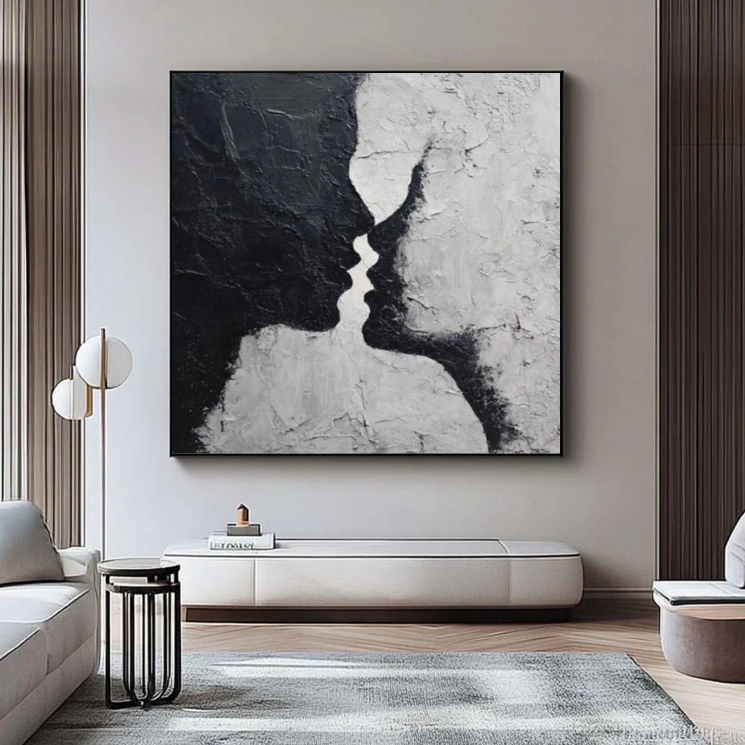 Abstract Portrait Wall Art #AP103