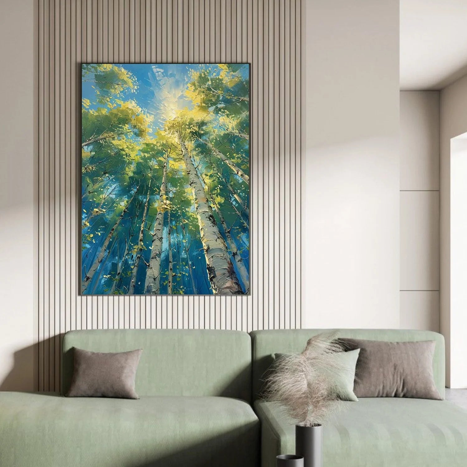 Flower & Tree Abstract Wall Art #ML222