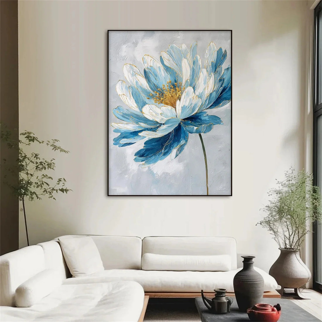 Flower & Tree Abstract Wall Art #ML248