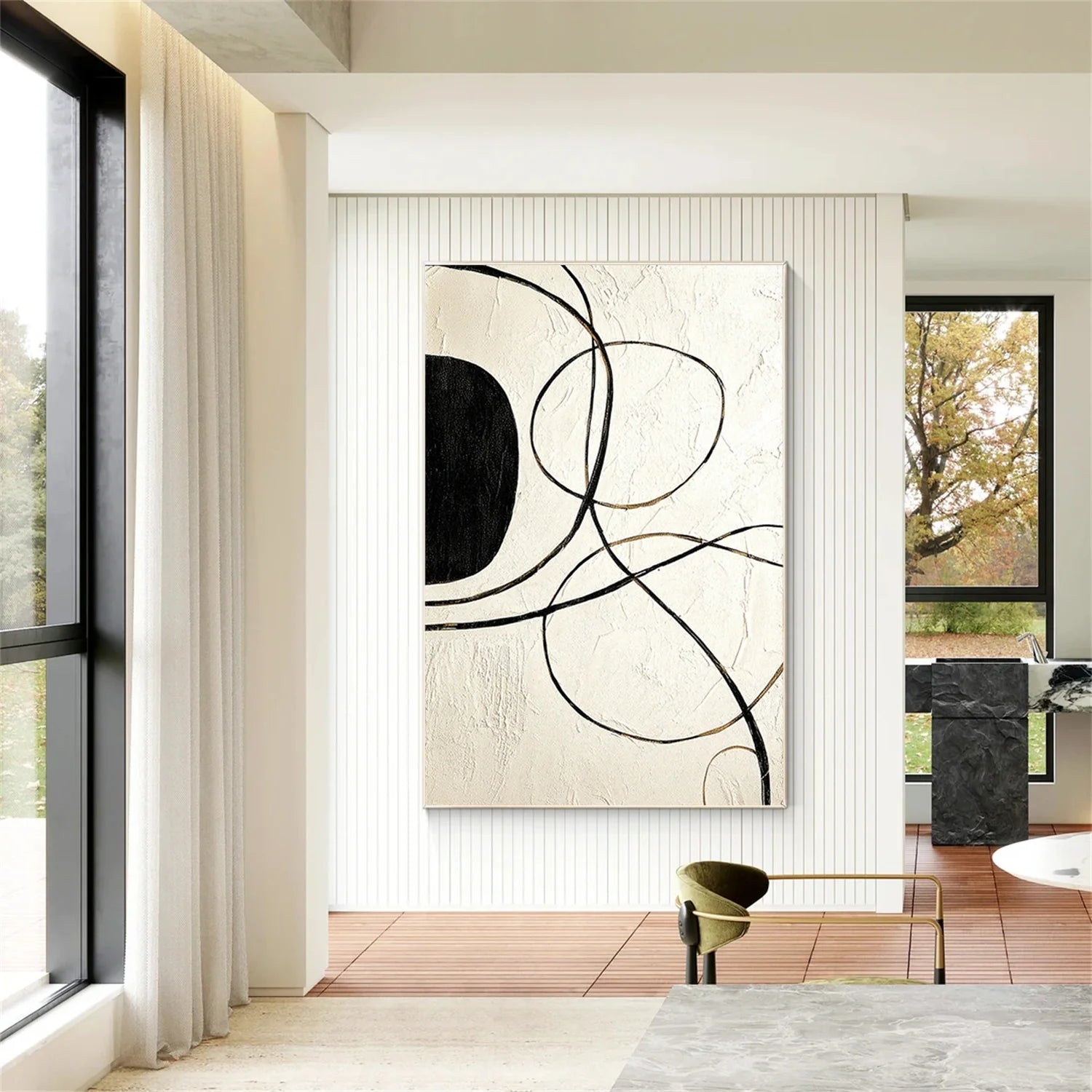 Abstract Canvas Art #WS1061