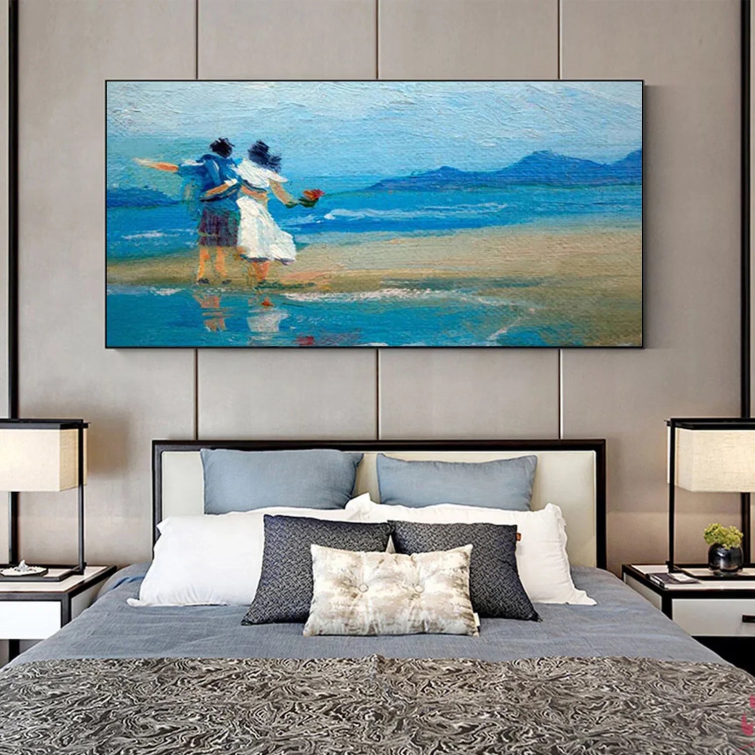 Sea & Sky Abstract Wall Art #MS290