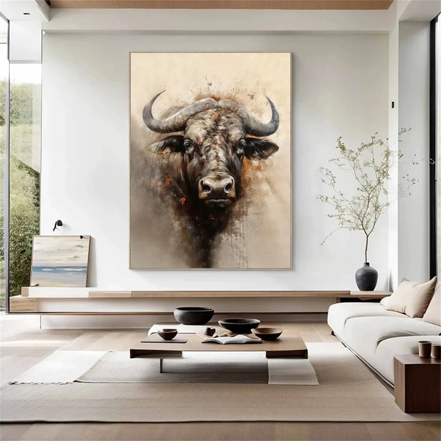 Abstract Animal Wall Art #AL134