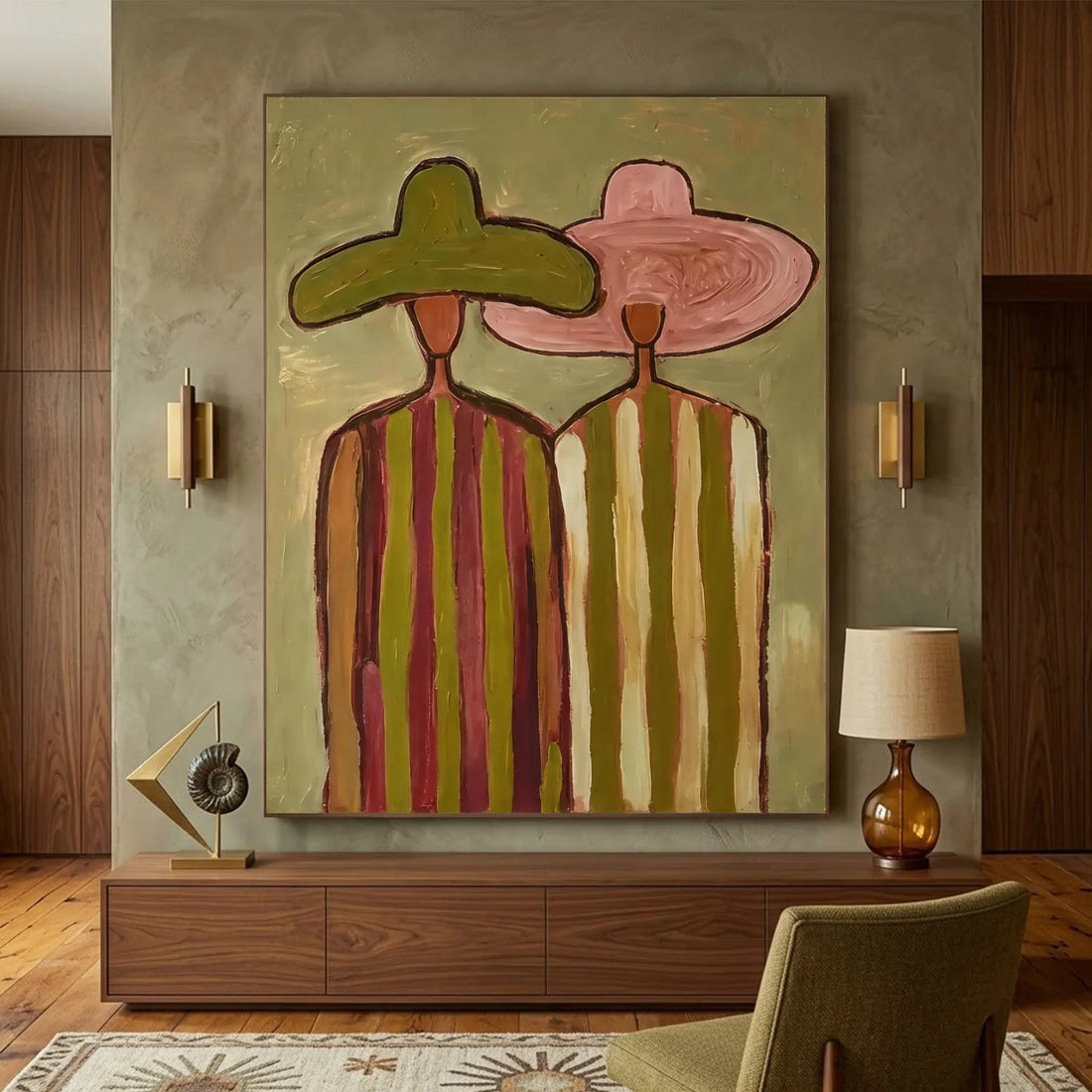 Vintage Americana Art #VA041