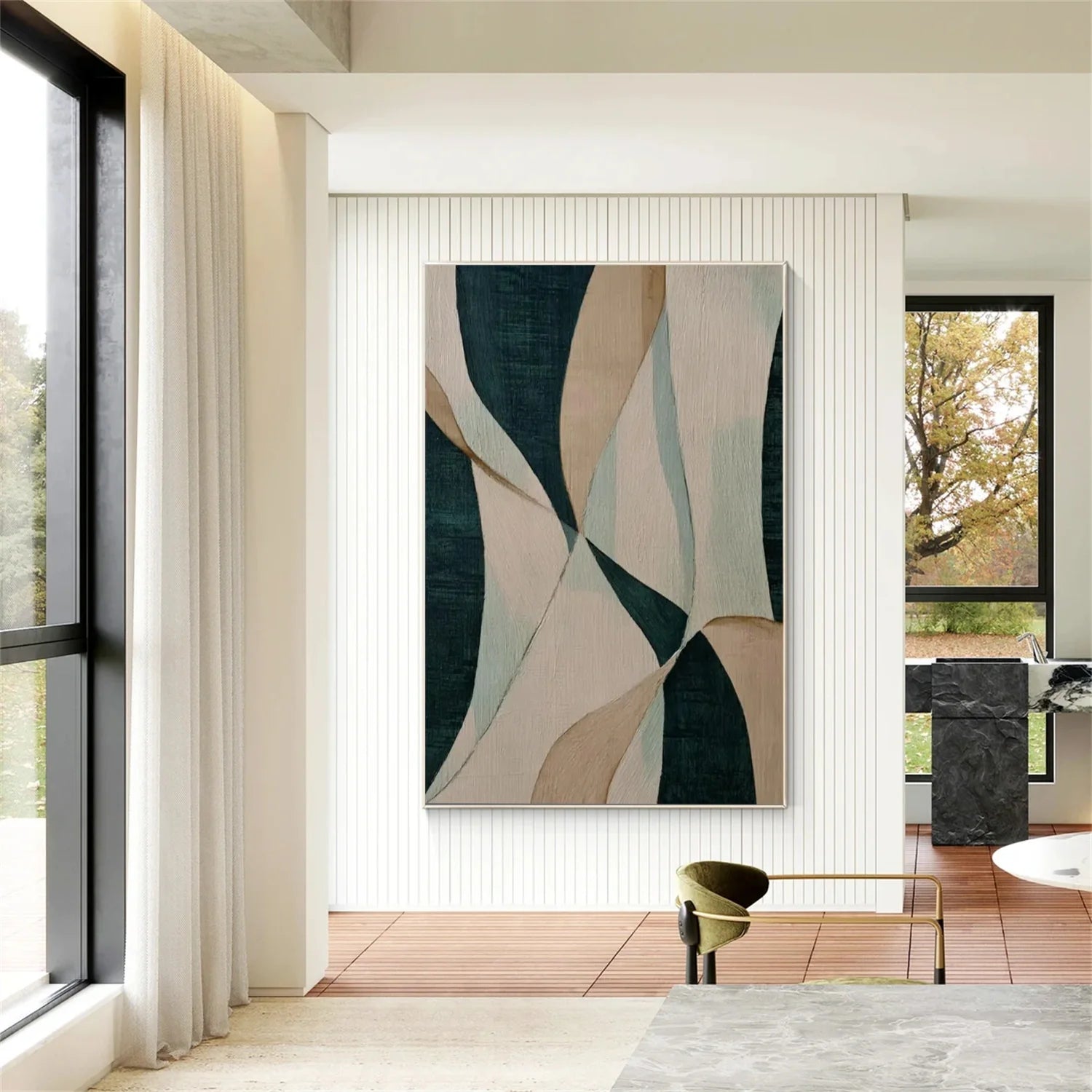 Abstract Canvas Art #WS1024
