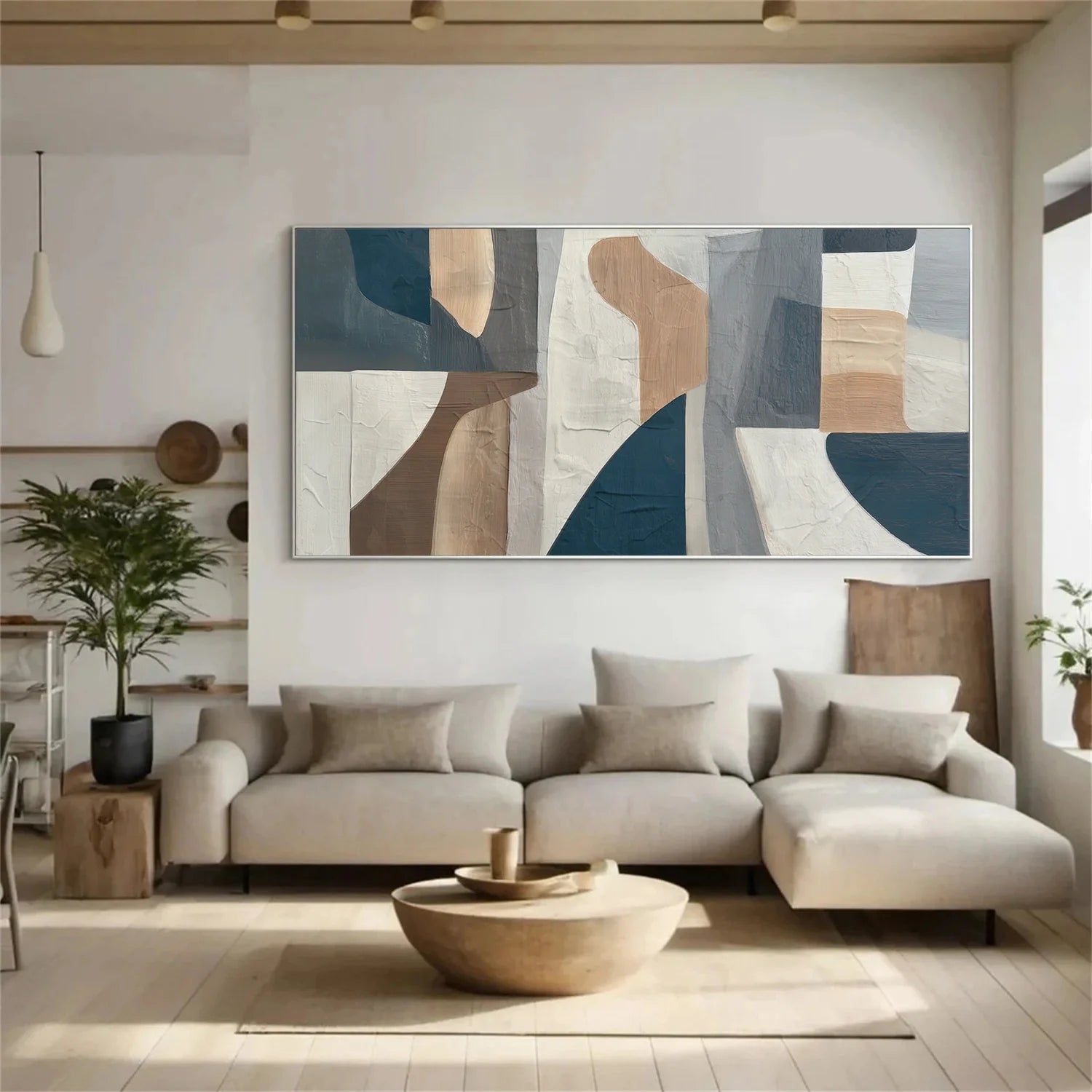 Abstract Canvas Art #WS876