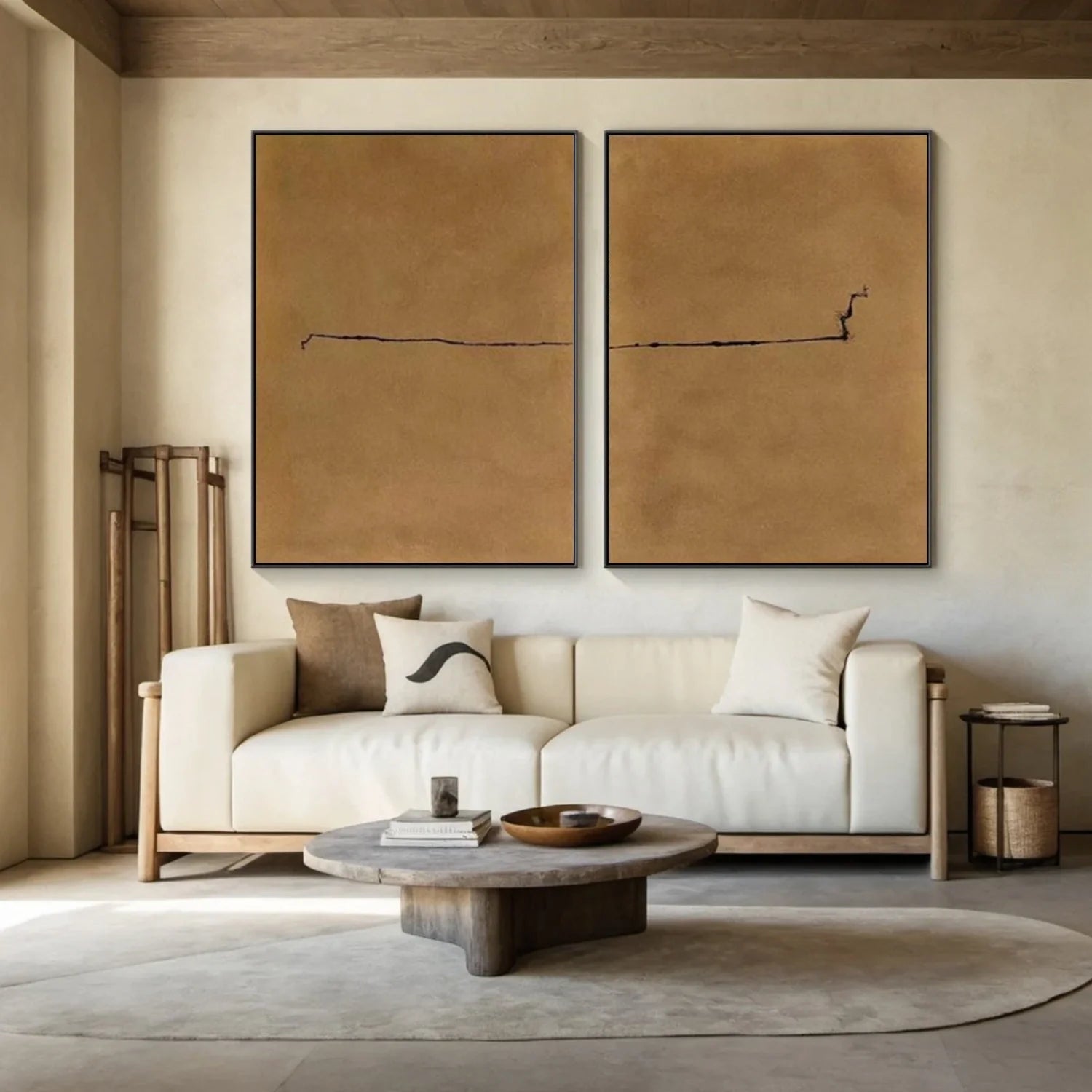 Wabi Sabi Canvas Art Set of 2 #WS1011