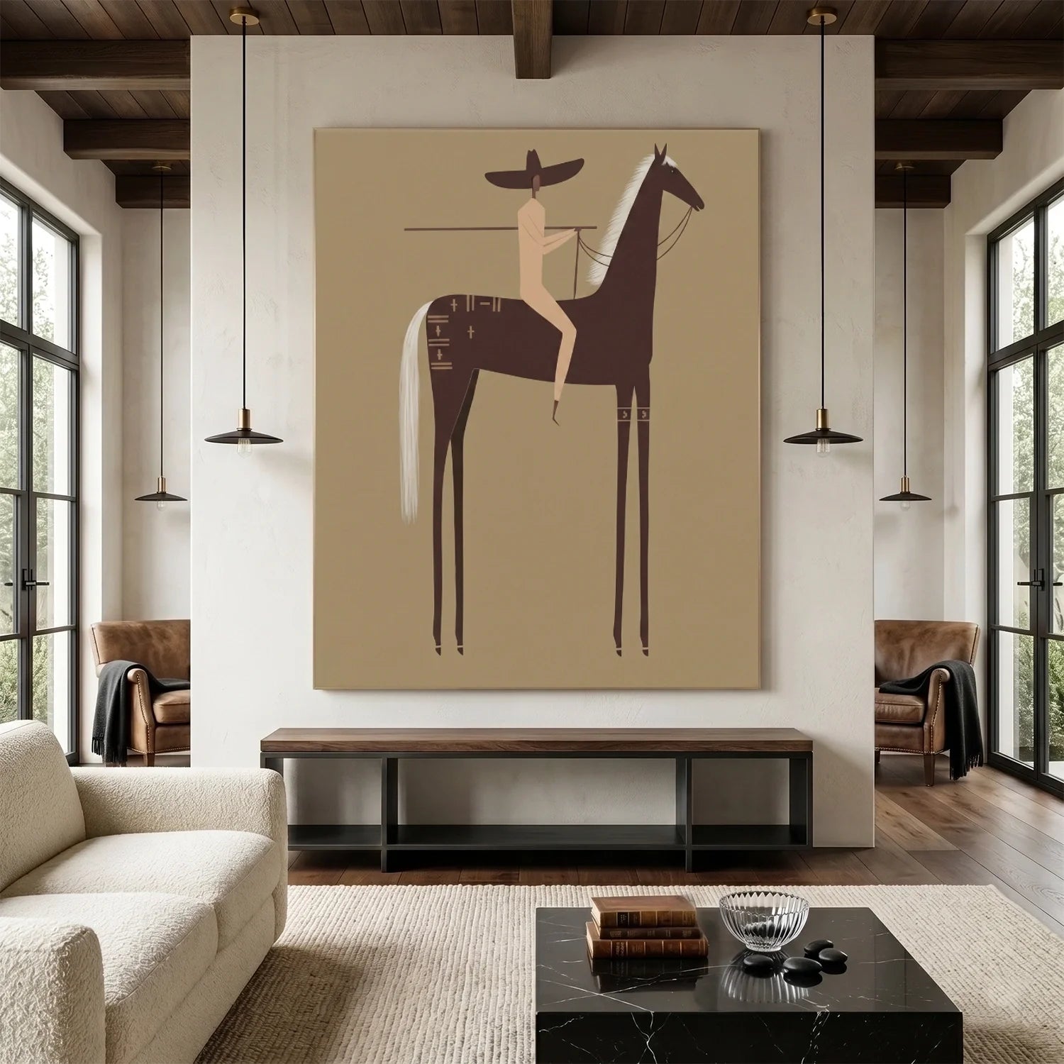 Vintage Americana Art #VA078