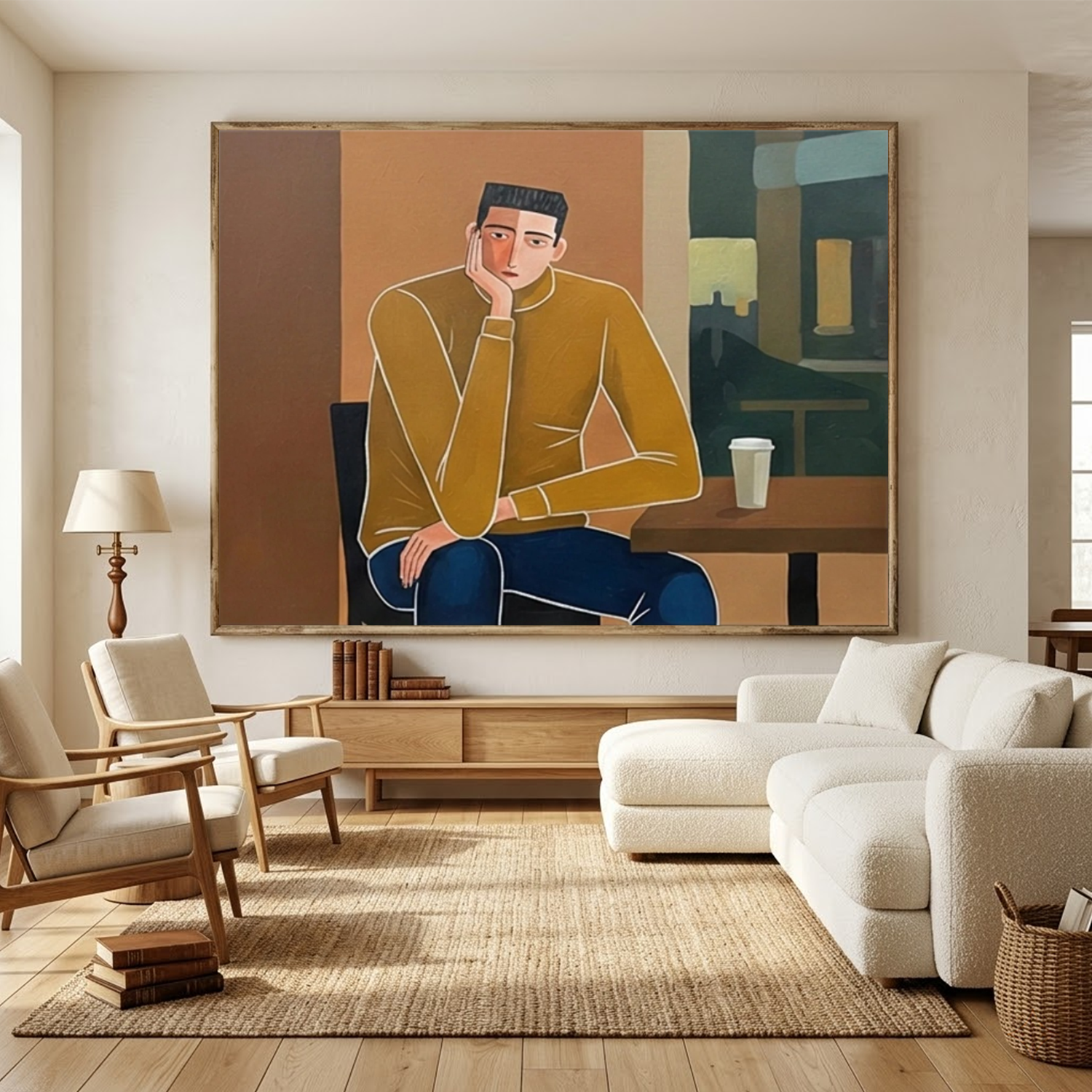 Vintage Americana Art #VA074