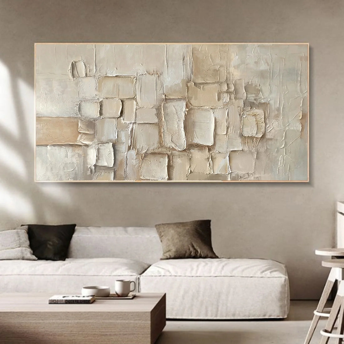 Abstract Textured Canvas Art #WS819