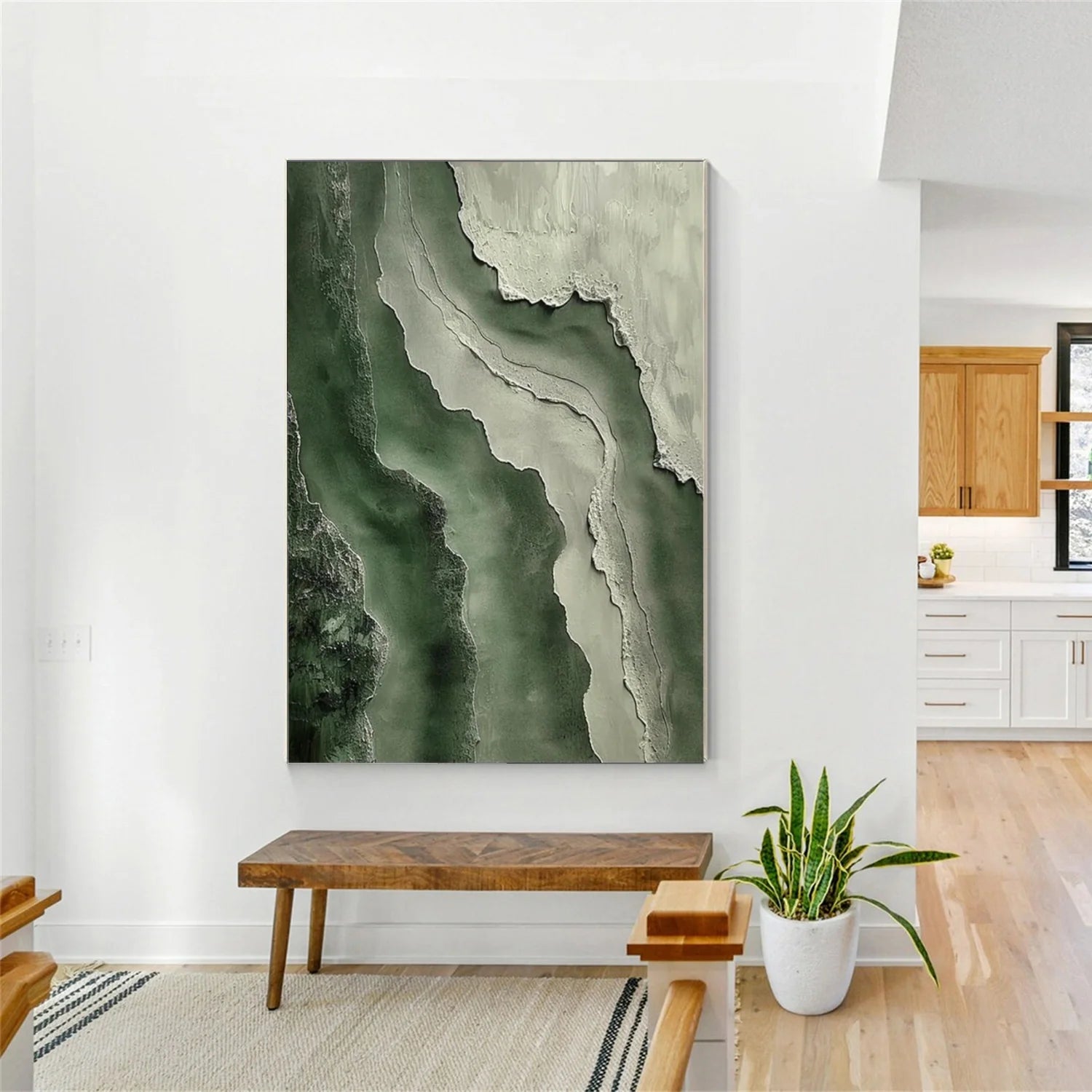 Sea & Sky Abstract Wall Art #MS195