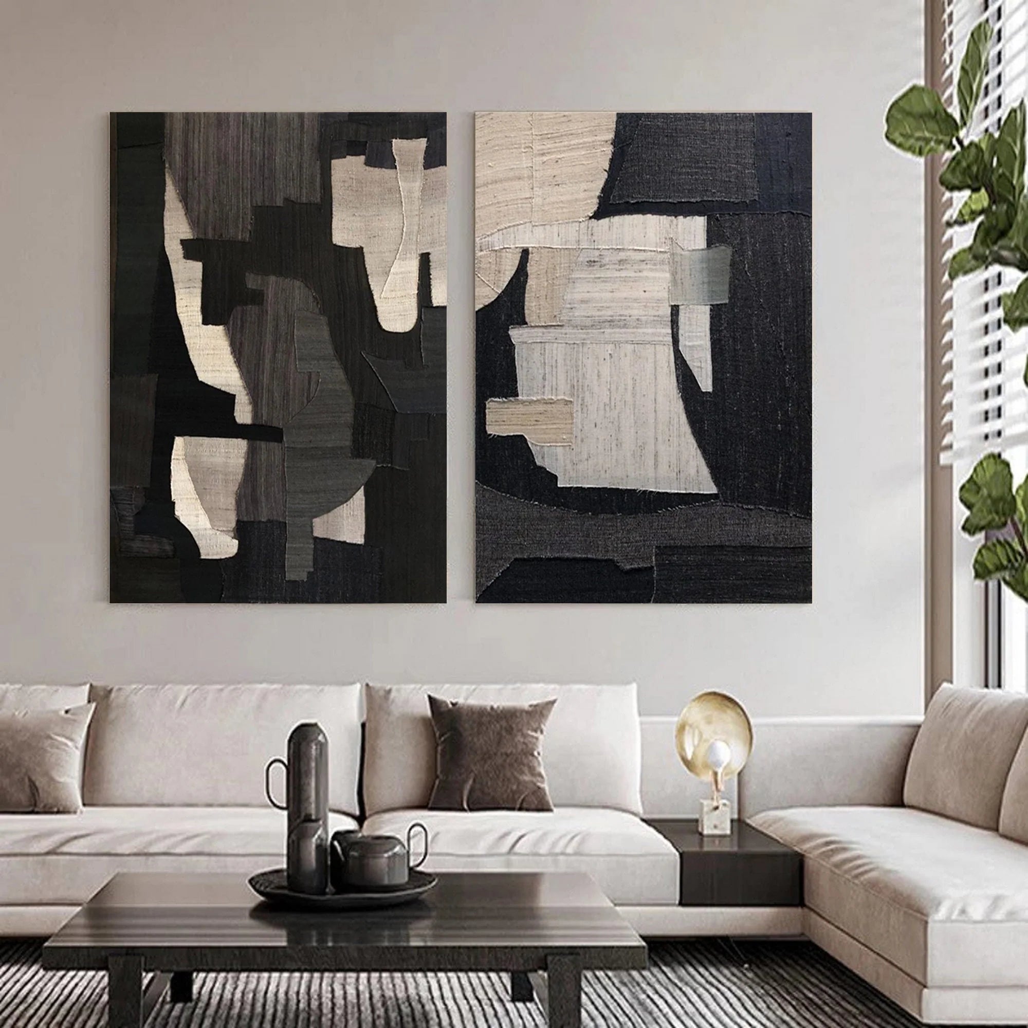 Abstract Tranquility Set of 2 #WS022