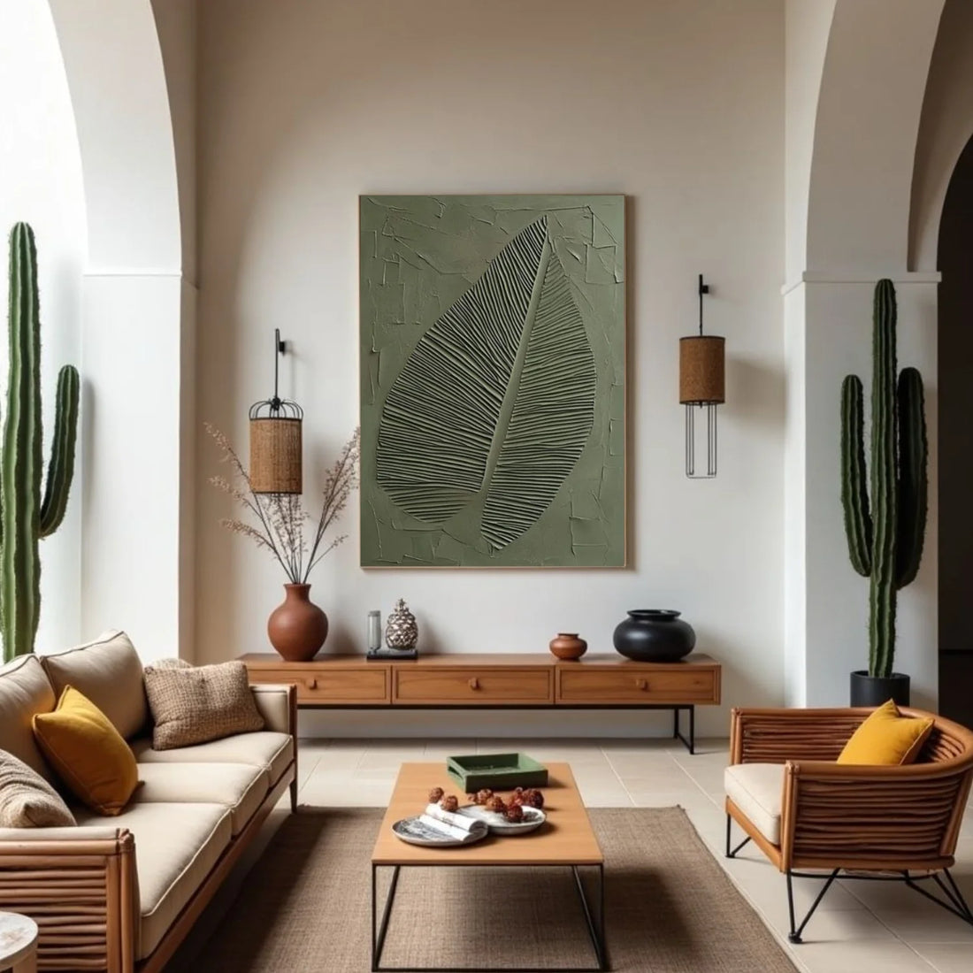Minimalist Textured Canvas Art #MM380
