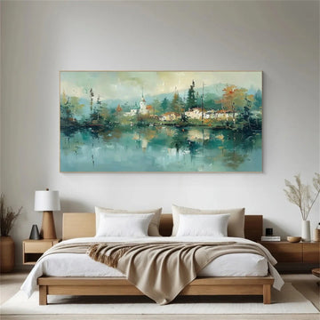 Sea & Sky Abstract Wall Art #MS197