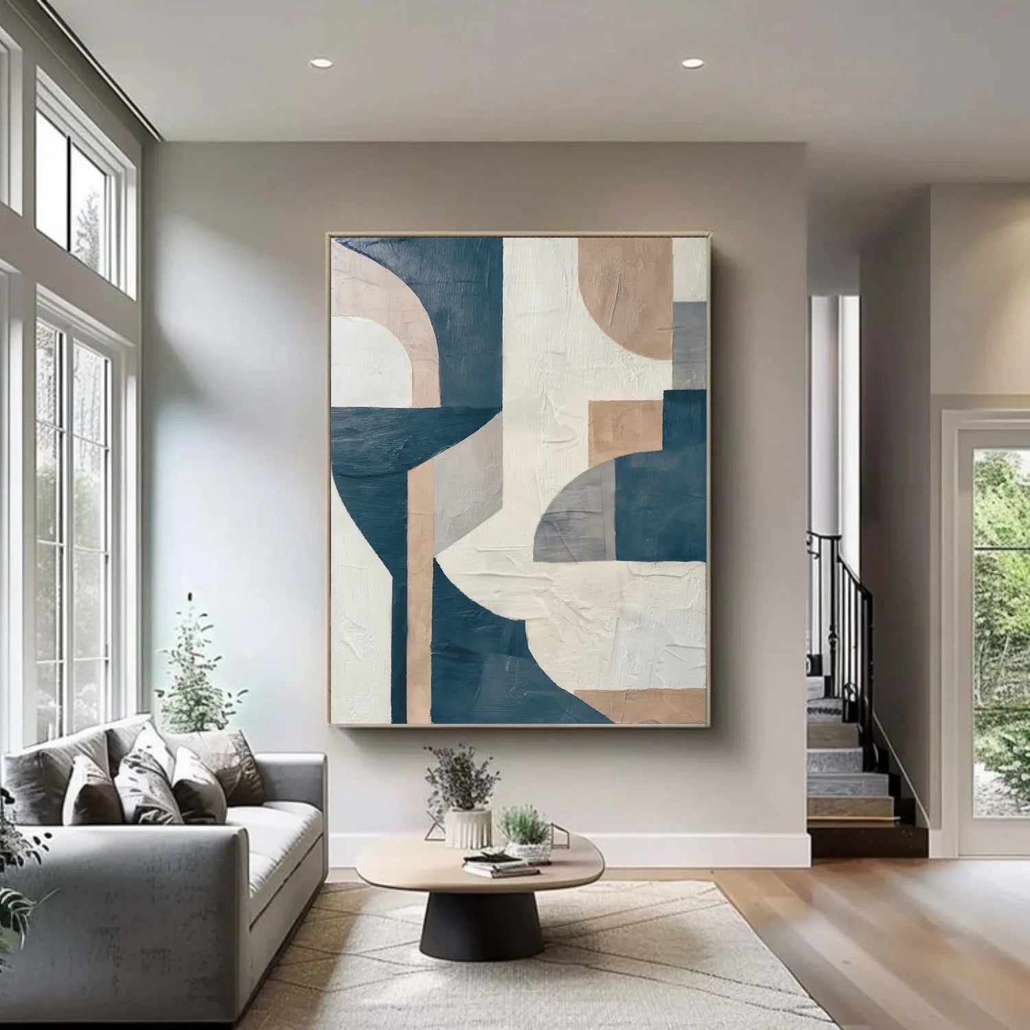 Abstract Canvas Art #WS872