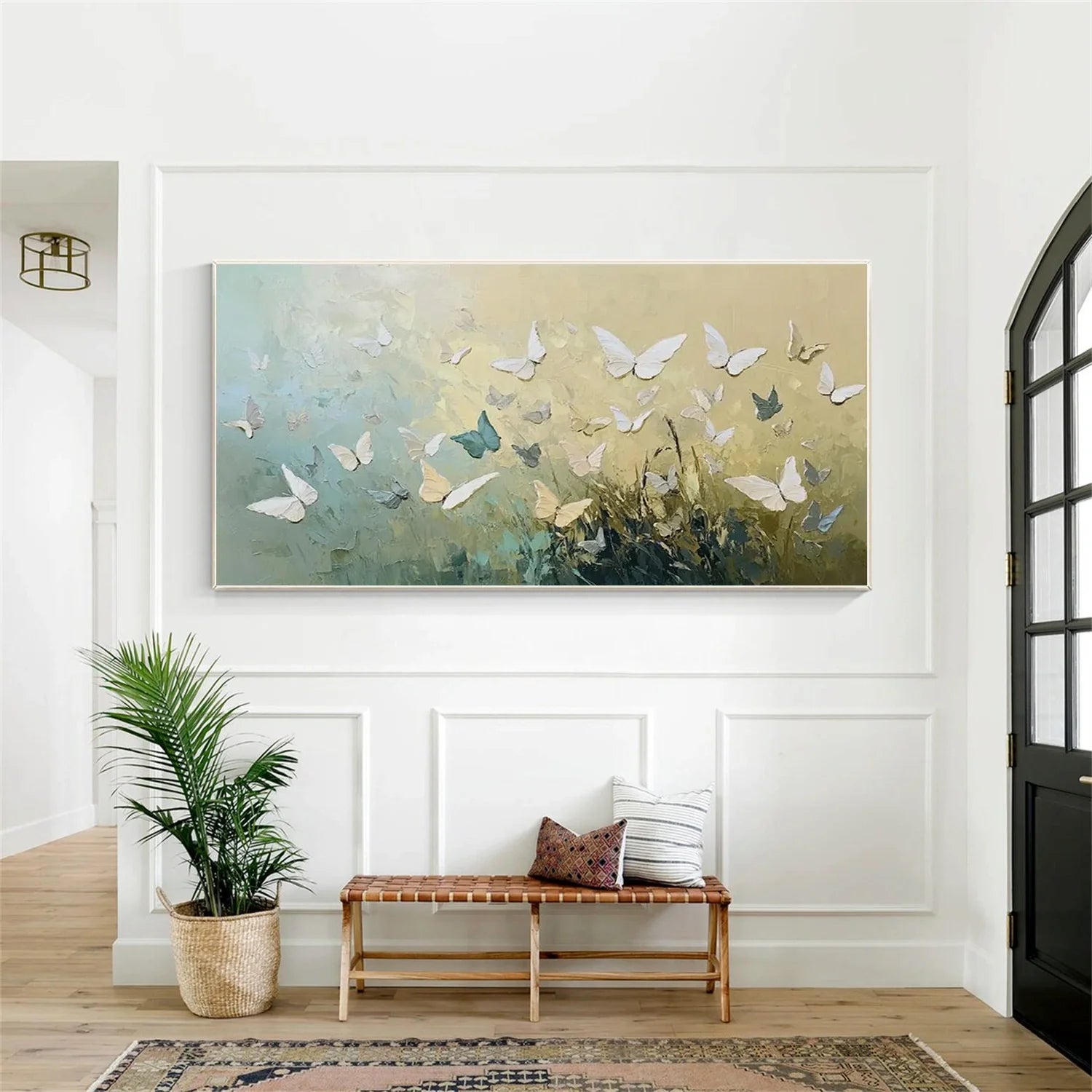Flower & Tree Abstract Wall Art #ML117