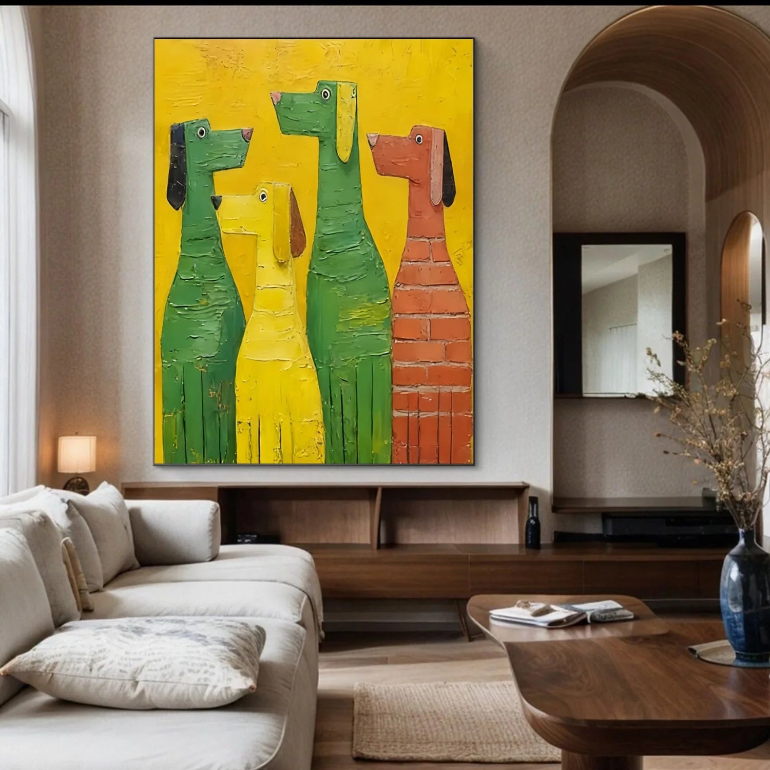 Abstract Animal Wall Art #AL201