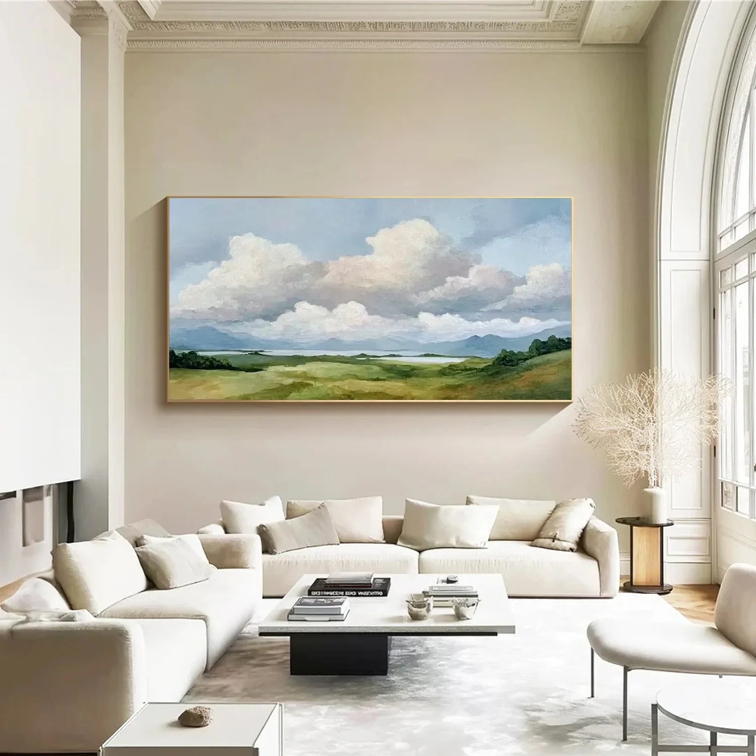 Sea & Sky Abstract Wall Art #MS196