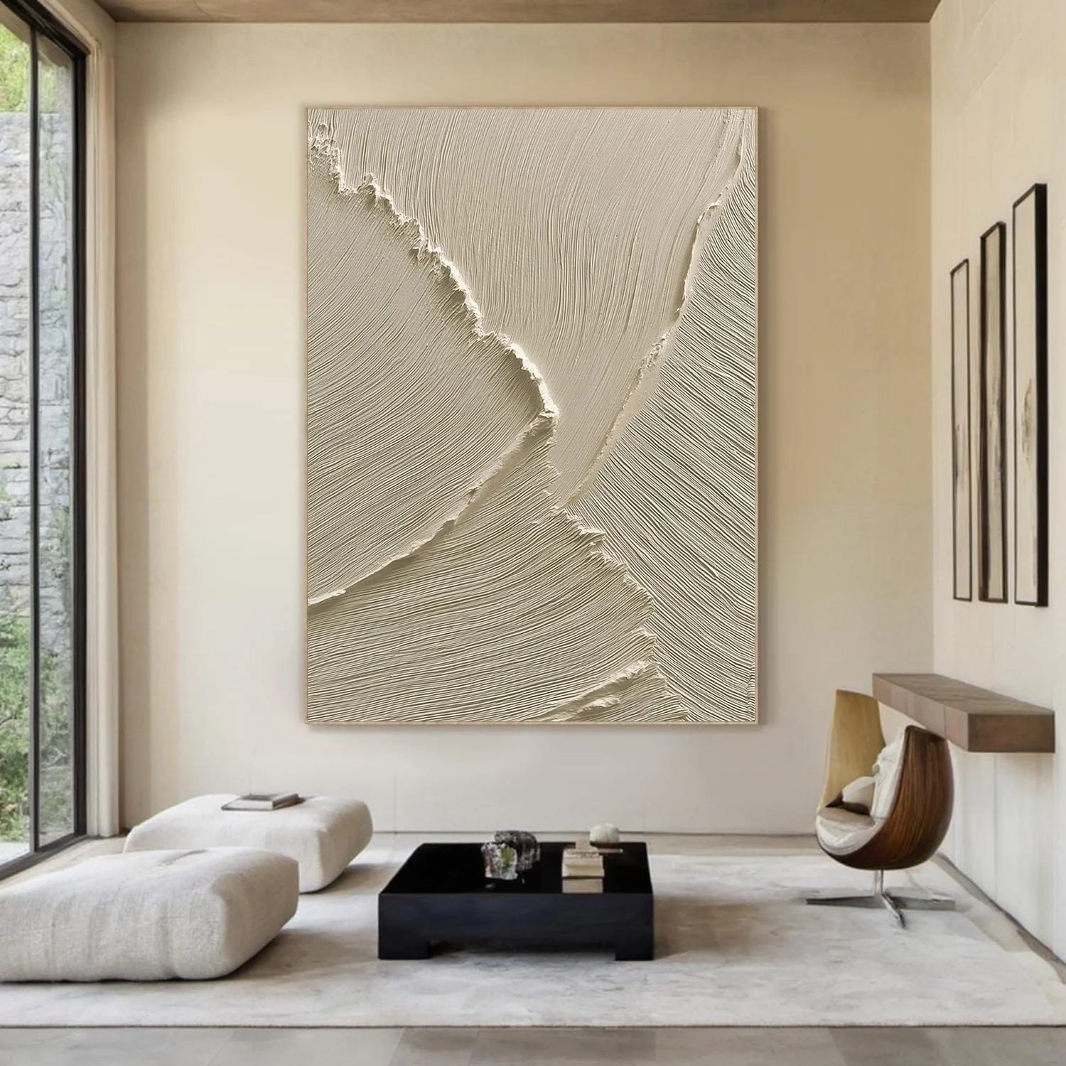 Sea & Sky Minimalist Textured Wall Art #MS246