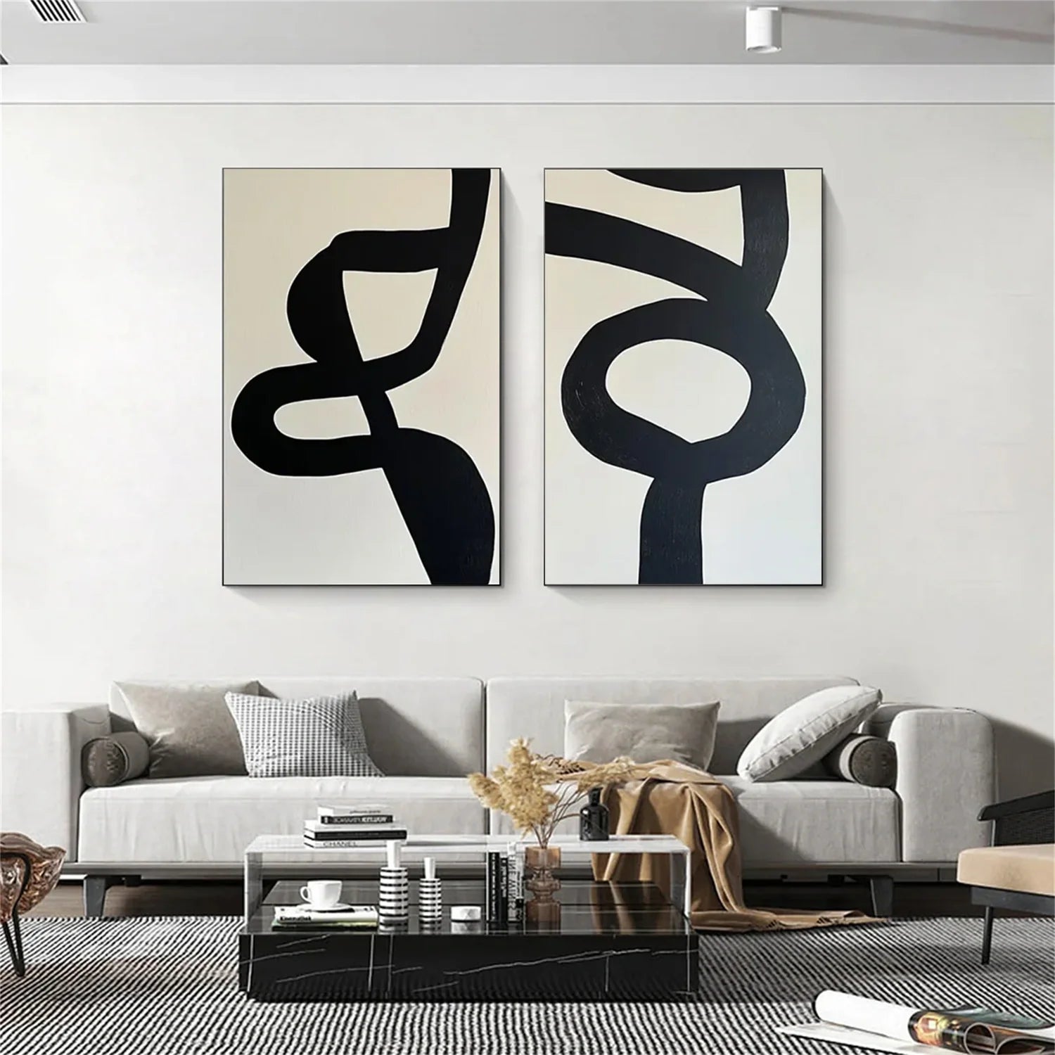 Abstract Tranquility Set of 2 #WS556