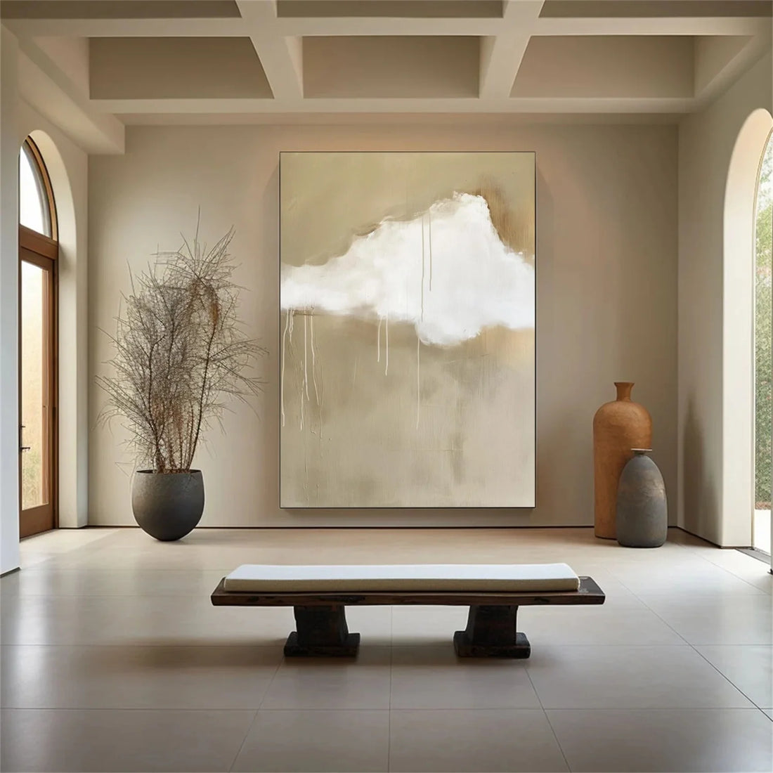 Sea & Sky Abstract Wall Art #MS185