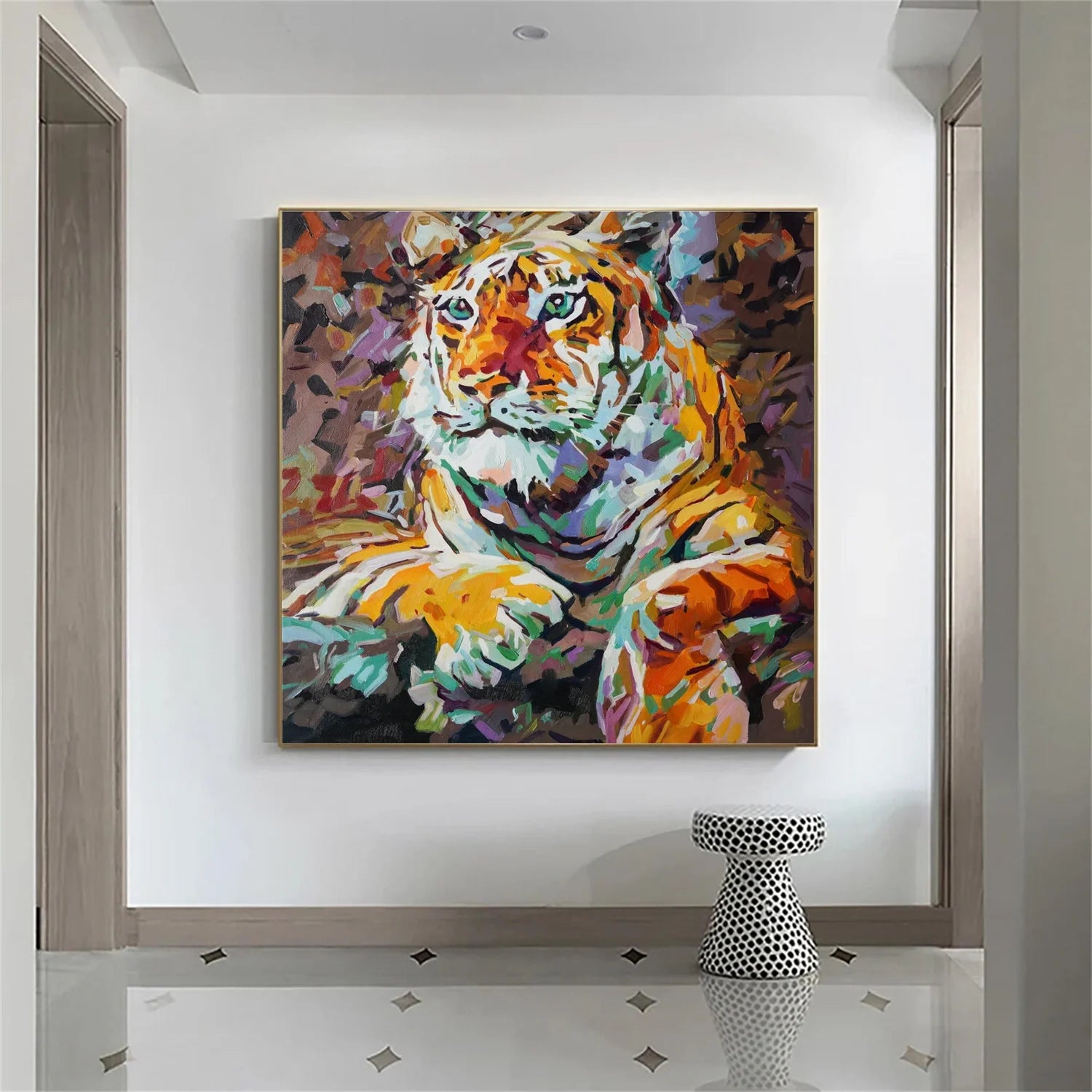 Abstract Animal Wall Art #AL108