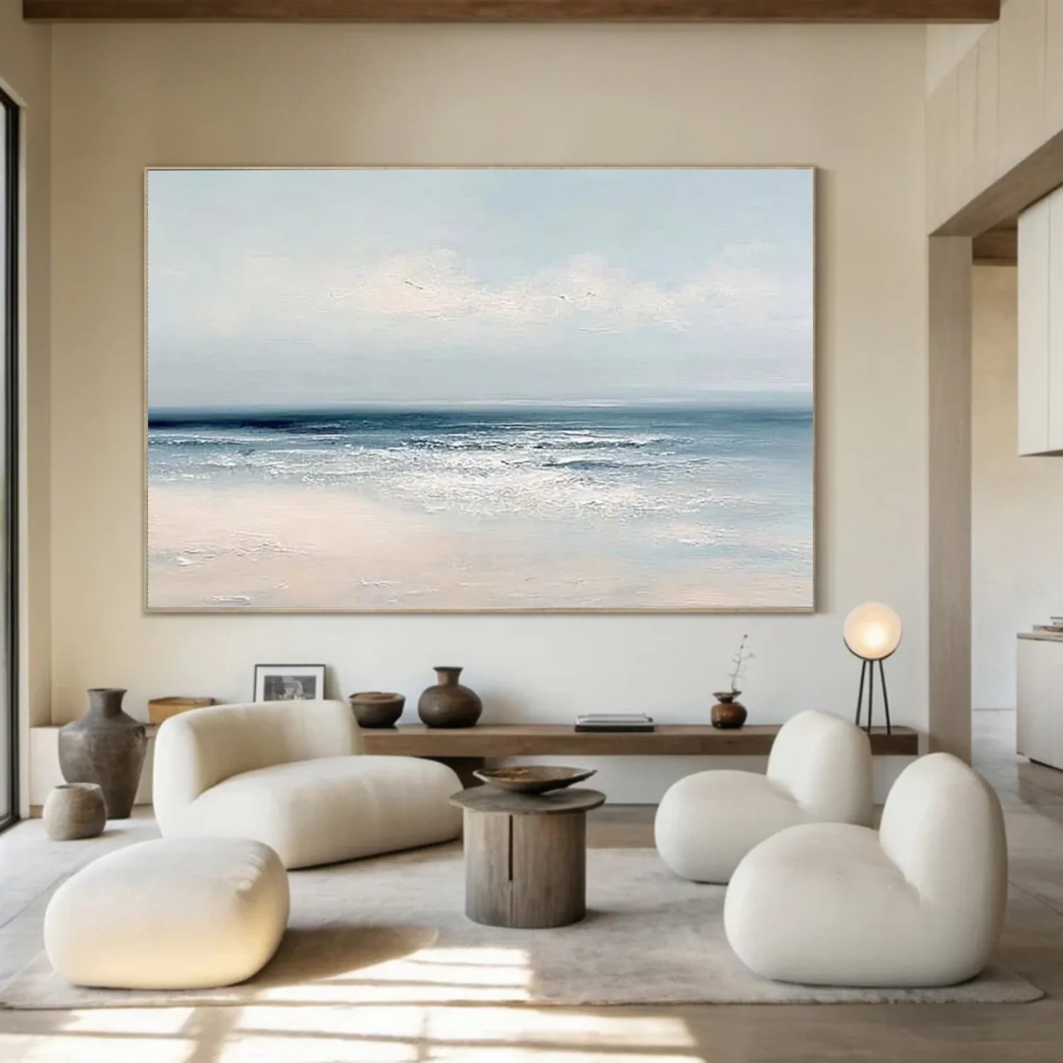 Sea & Sky Abstract Wall Art #MS257