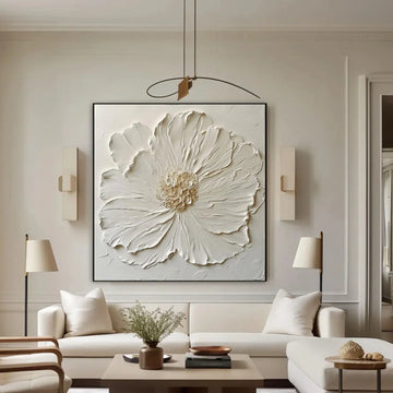 Flower & Tree Abstract Textured Wall Art #ML208