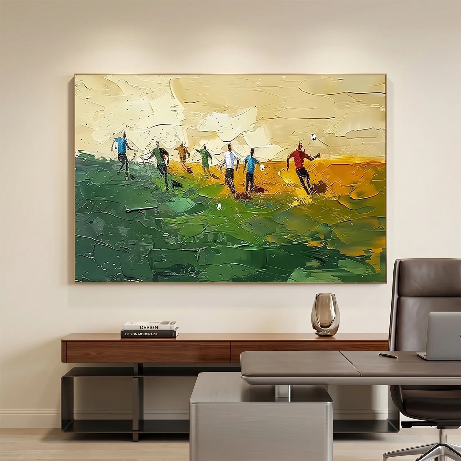 Football Sport Textured Wall Art #SA097