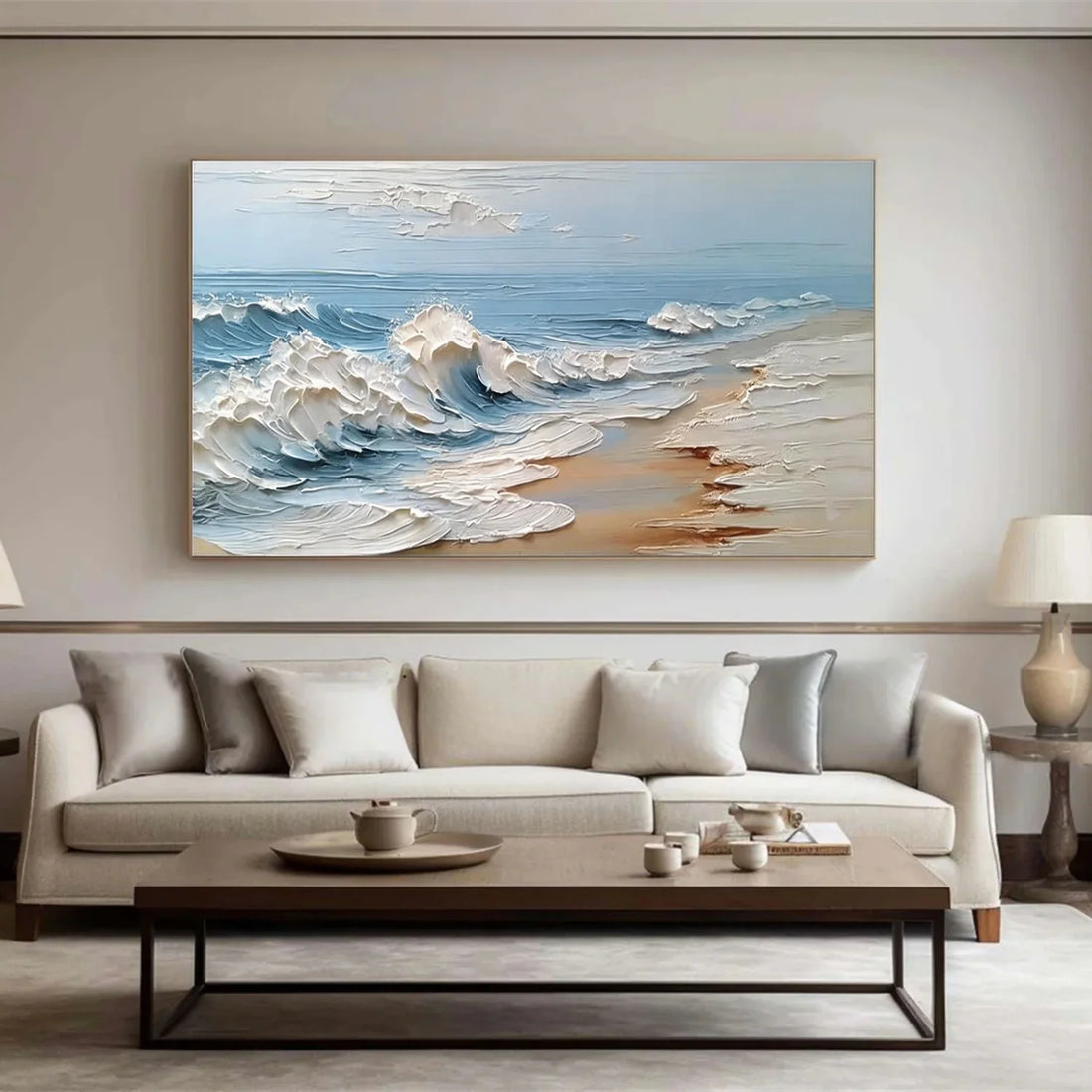 Sea & Sky Abstract Wall Art #MS296