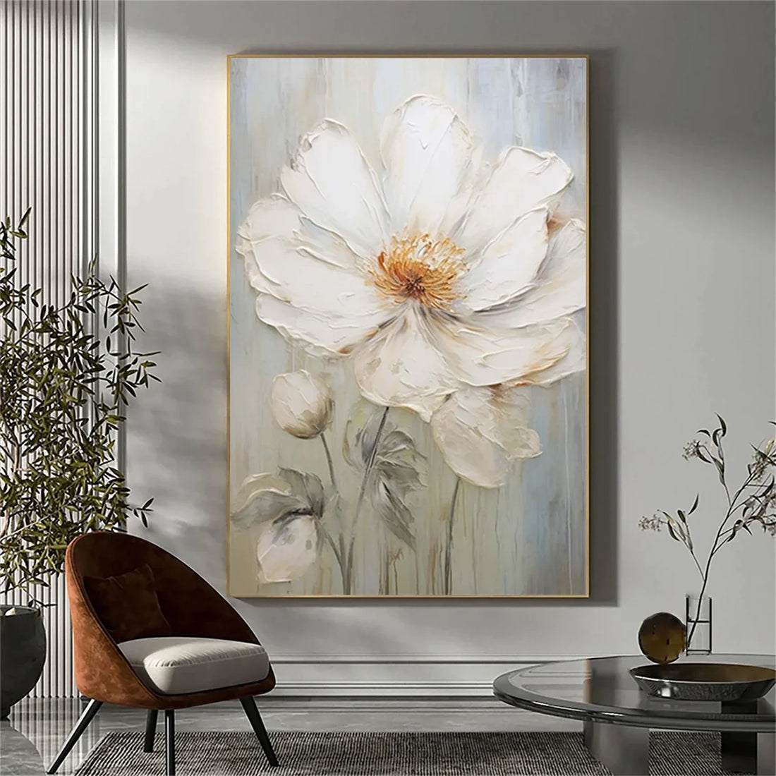 Flower & Tree Abstract Wall Art #ML134