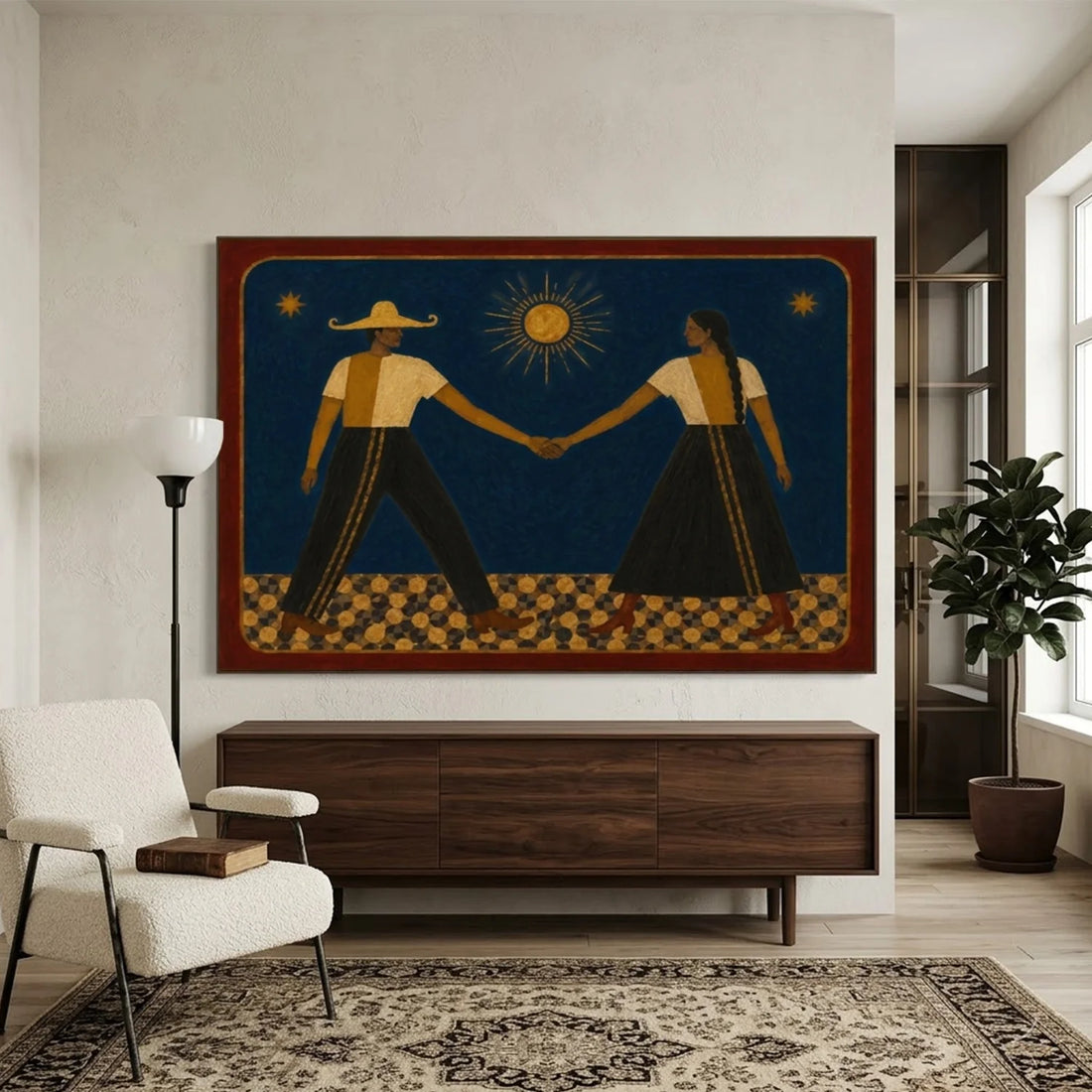 Vintage Americana Art #VA088
