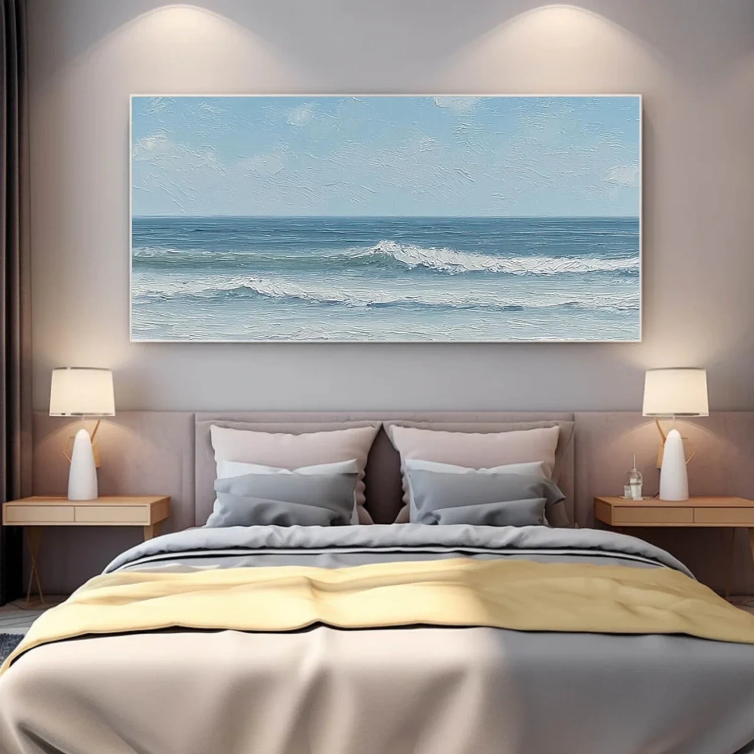Sea & Sky Abstract Wall Art #MS255