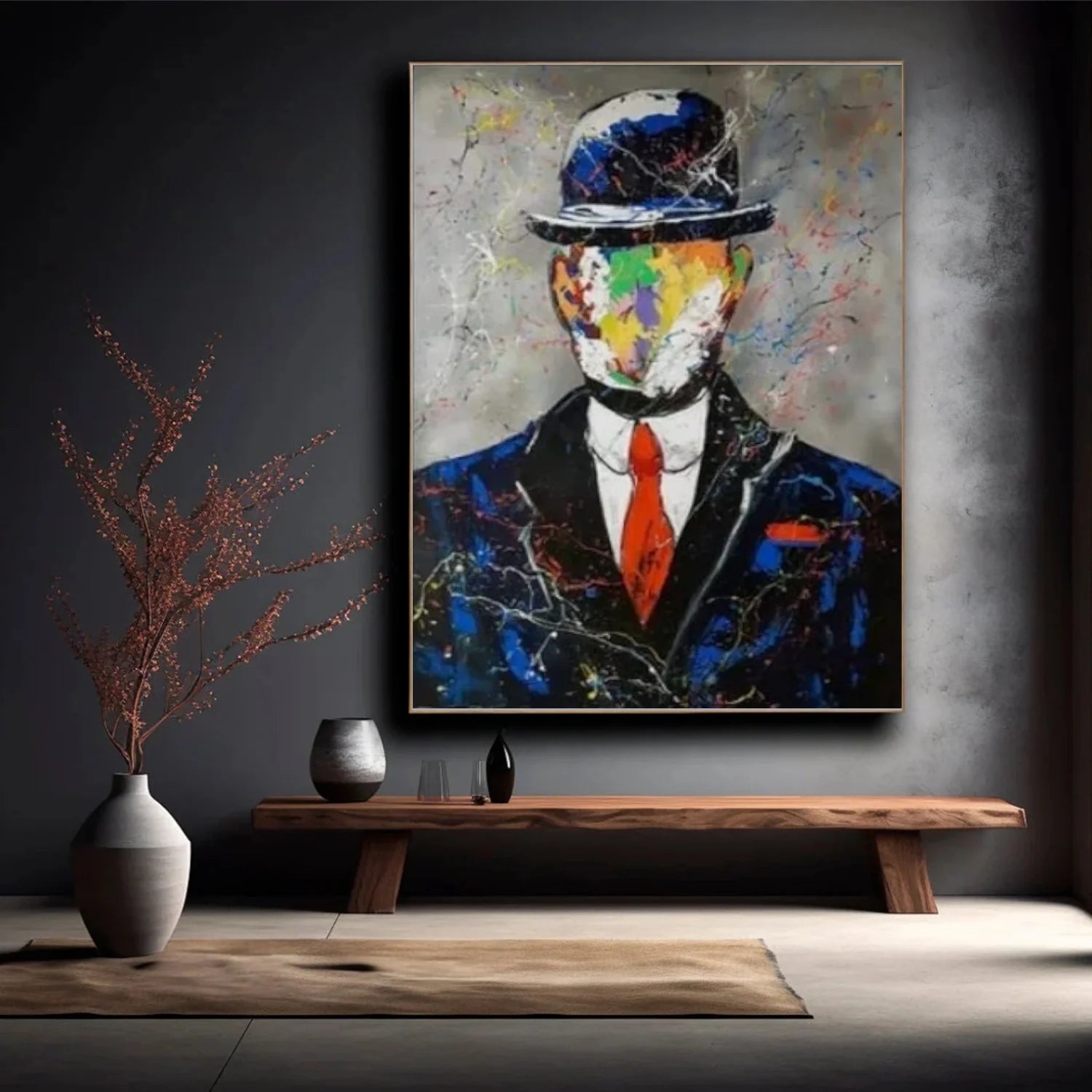 Abstract Portrait Wall Art #AP067