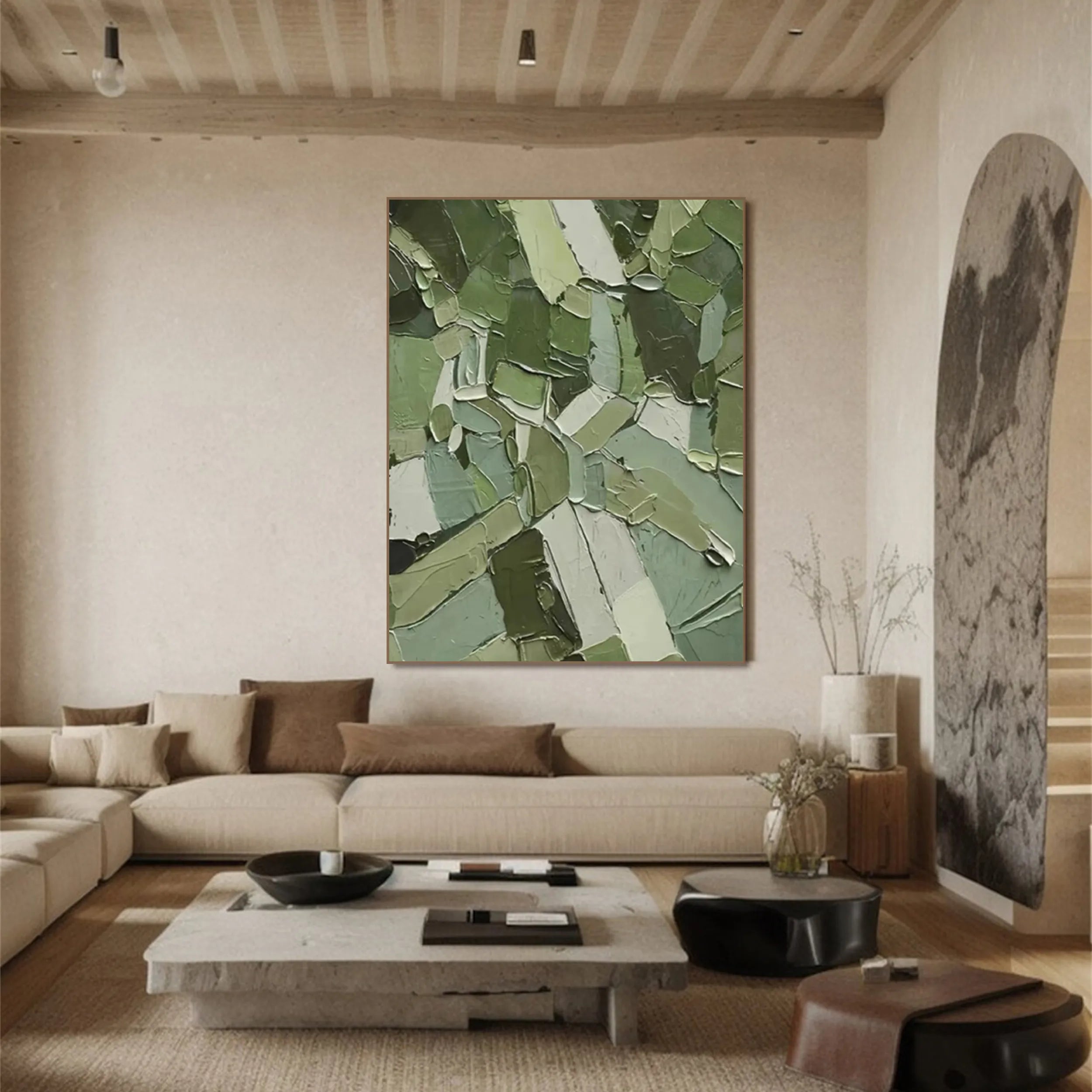 Green Texture Art #GT028