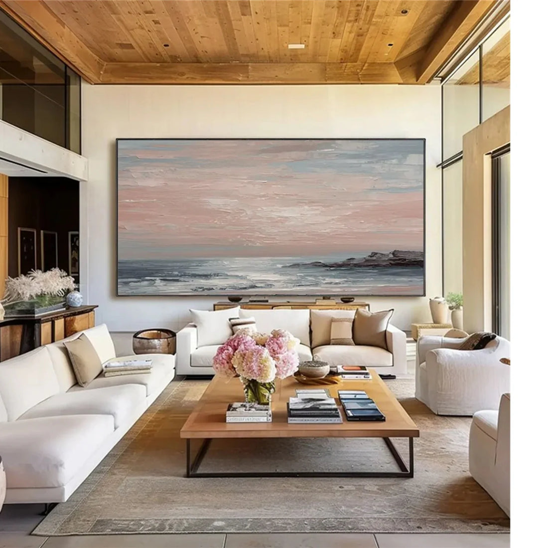 Sea & Sky Abstract Wall Art #MS260