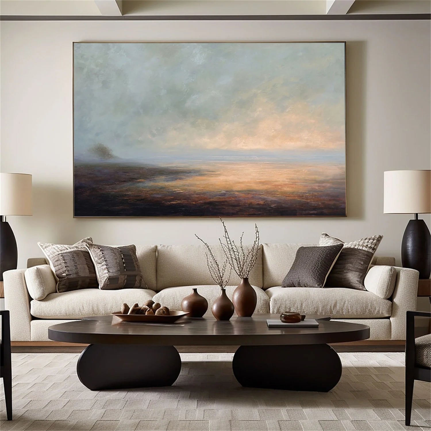 Sea & Sky Abstract Wall Art #MS285