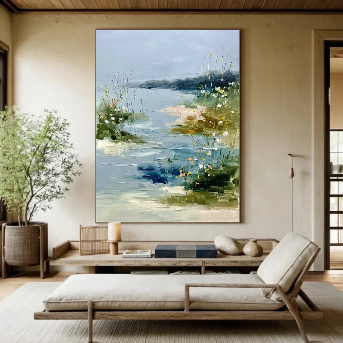 Sea & Sky Abstract Wall Art #MS280