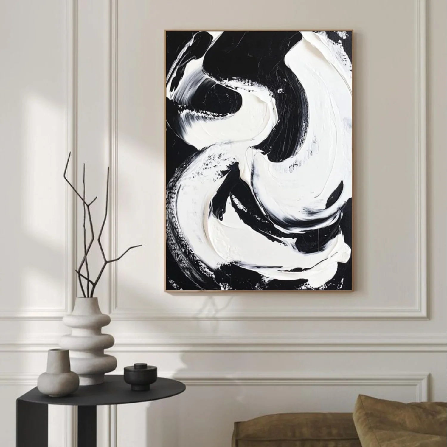 Minimalist Textured Canvas Art #MM358
