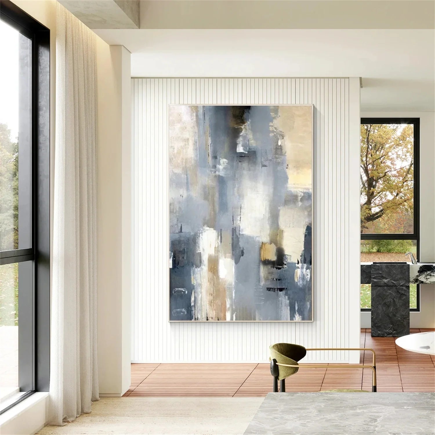 Abstract Canvas Art #WS715