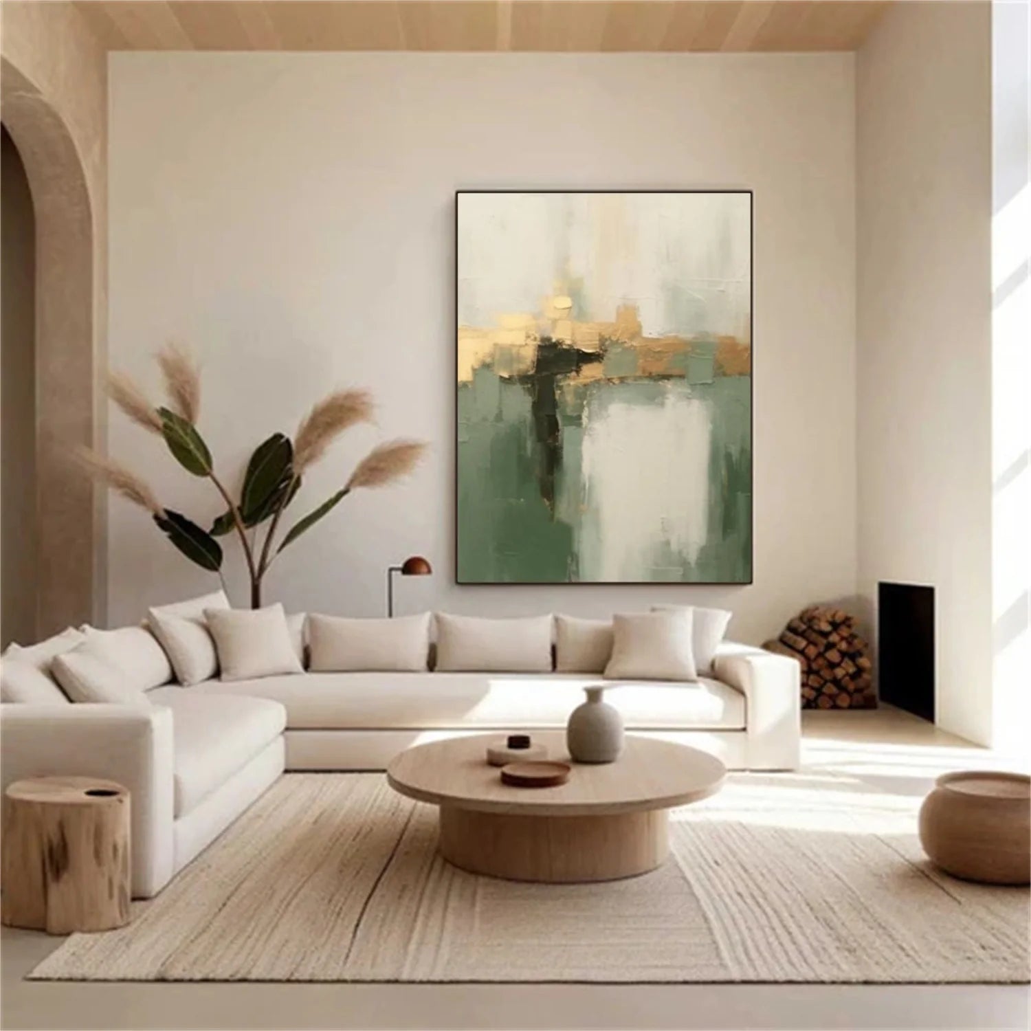 Abstract Canvas Art #WS986