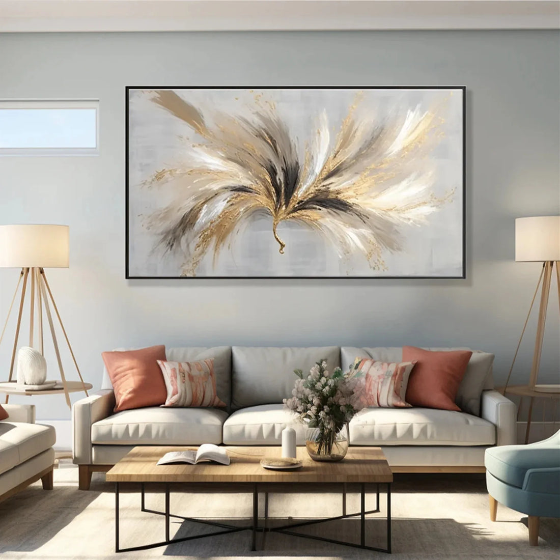 Abstract Canvas Art #WS655