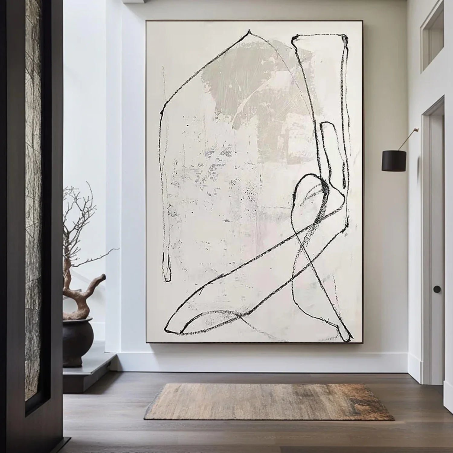 Abstract Canvas Art #WS911