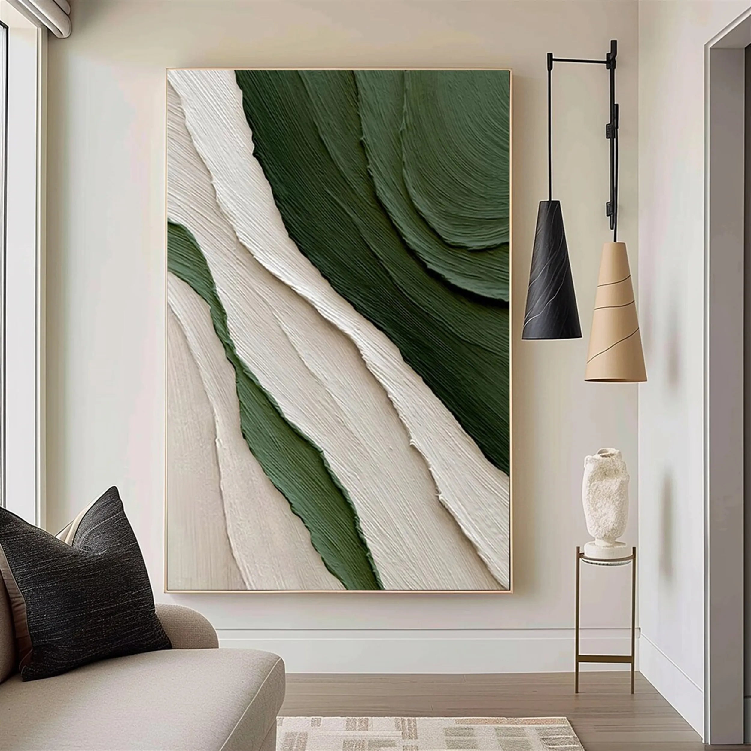 Green Texture Art #GT029
